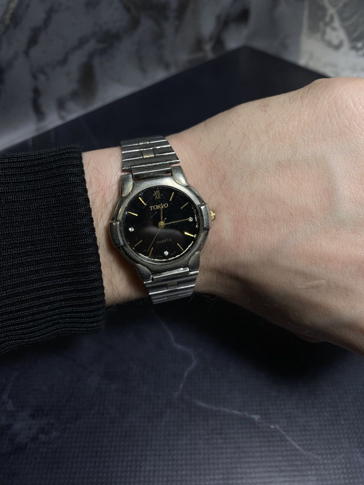 Japanese Brand Tokio Quartz Stainless Steel Watch | Japanese Brand Size ONE SIZE - 2 Thumbnail