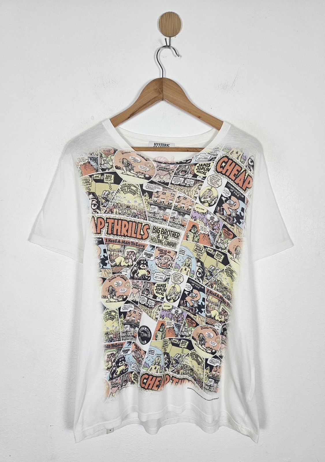 Hysteric Glamour Hysteric Glamour Big Brothers & Holding Company tee shirt Size US L / EU 52-54 / 3 - 1 Thumbnail