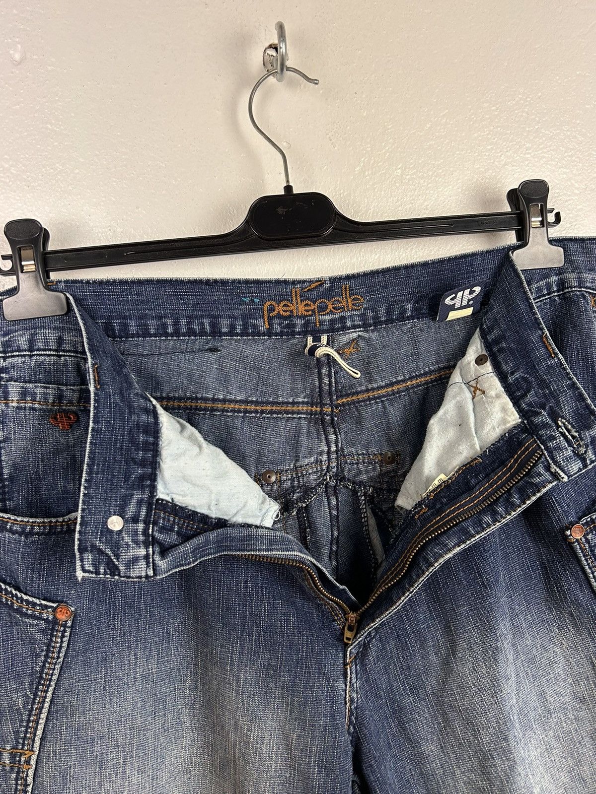 Pelle Pelle 00s Vintage Pelle Pelle Y2K Dark Wash Rap Hip Hop Jeans Size US 34 / EU 50 - 5 Thumbnail
