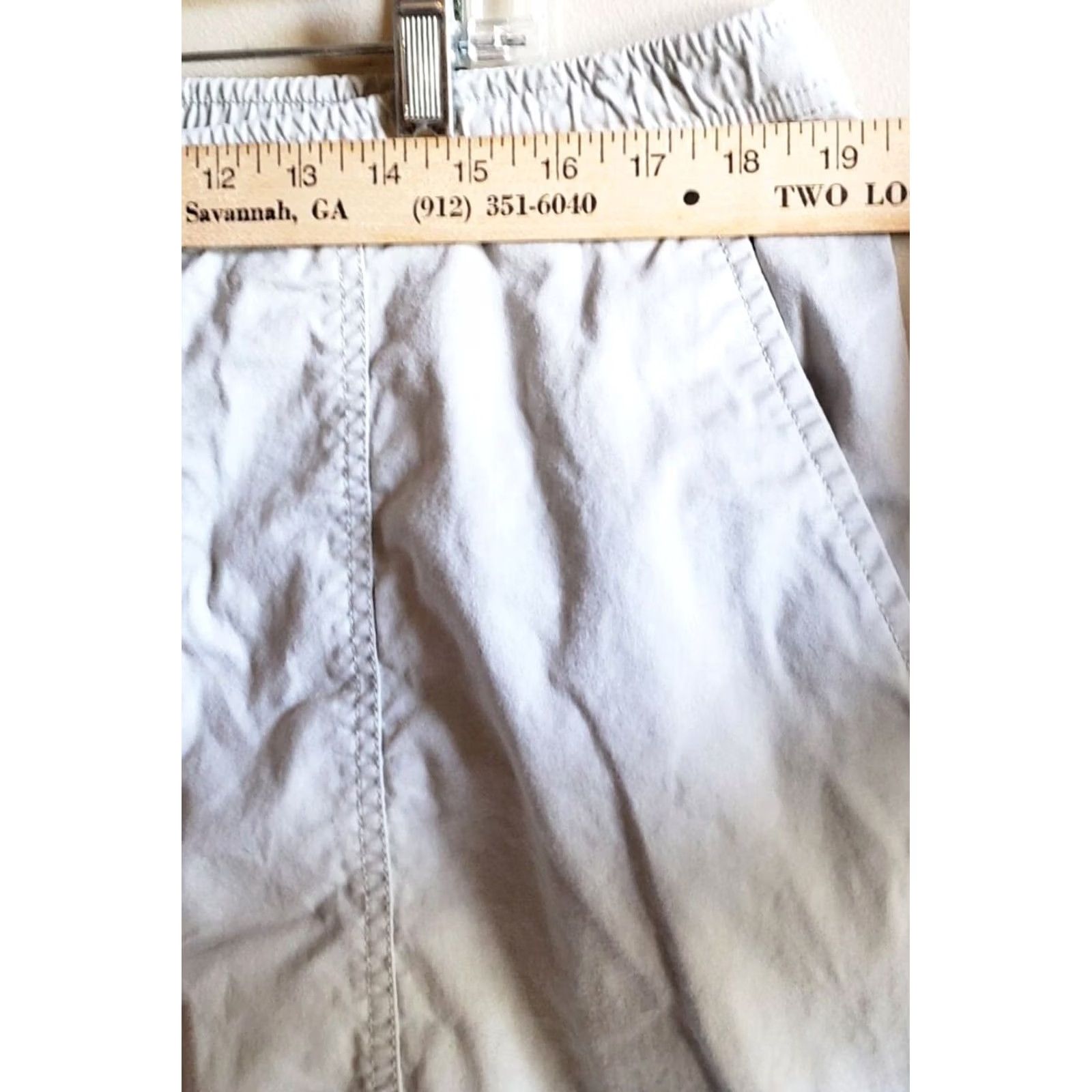 Vintage Free Planet Organic Cotton Casual Men's Stretch Waist Shorts XL 37-40 Light Green Size US 36 / EU 52 - 4 Thumbnail