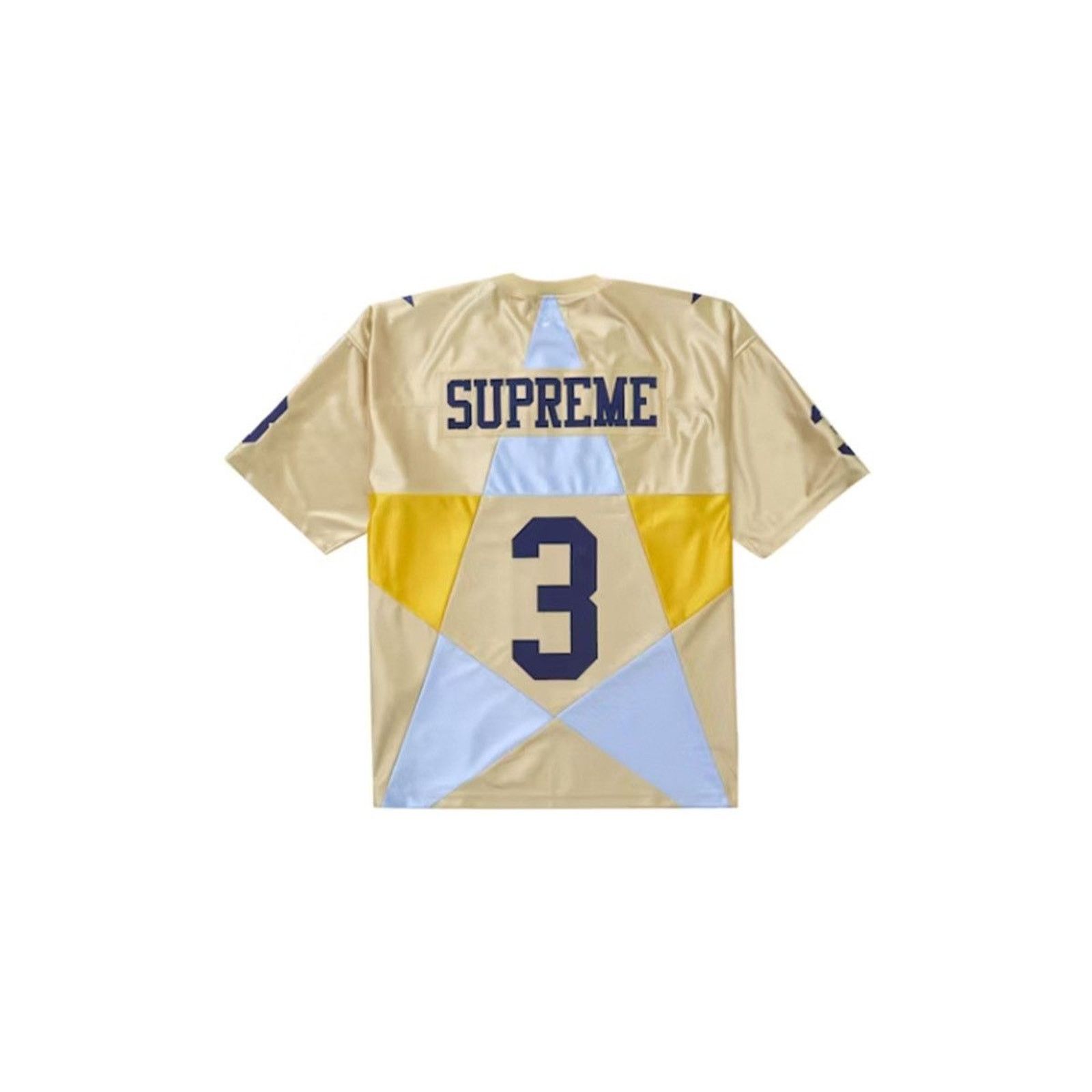 Supreme Supreme Star Football Jersey Gold – Size XL – Brand New Size US XL / EU 56 / 4 - 5 Thumbnail
