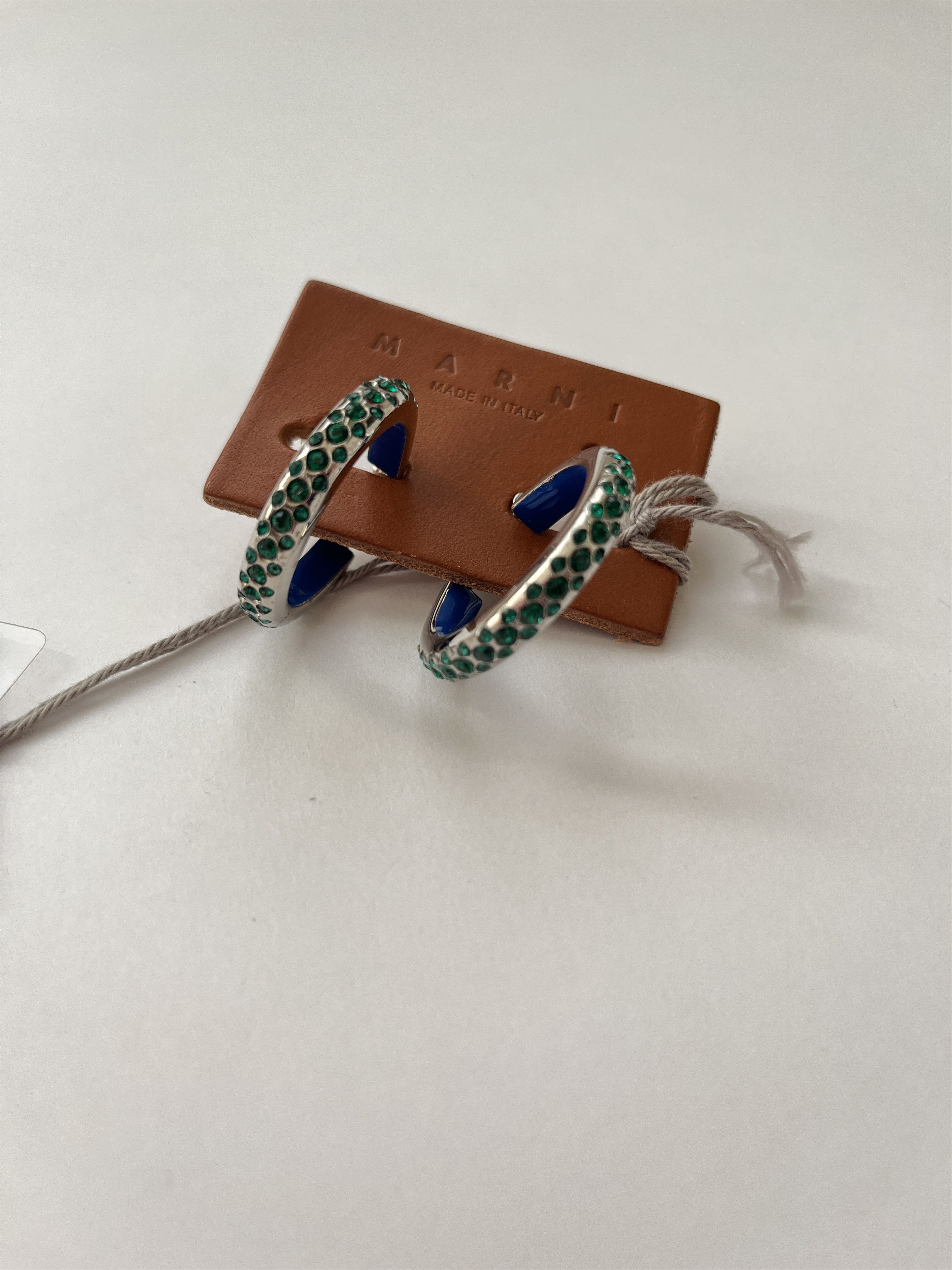 Marni ⚡️QUICK SALE⚡️Marni Hoop Earrings with Strass Crystal Glass Size ONE SIZE - 3 Thumbnail