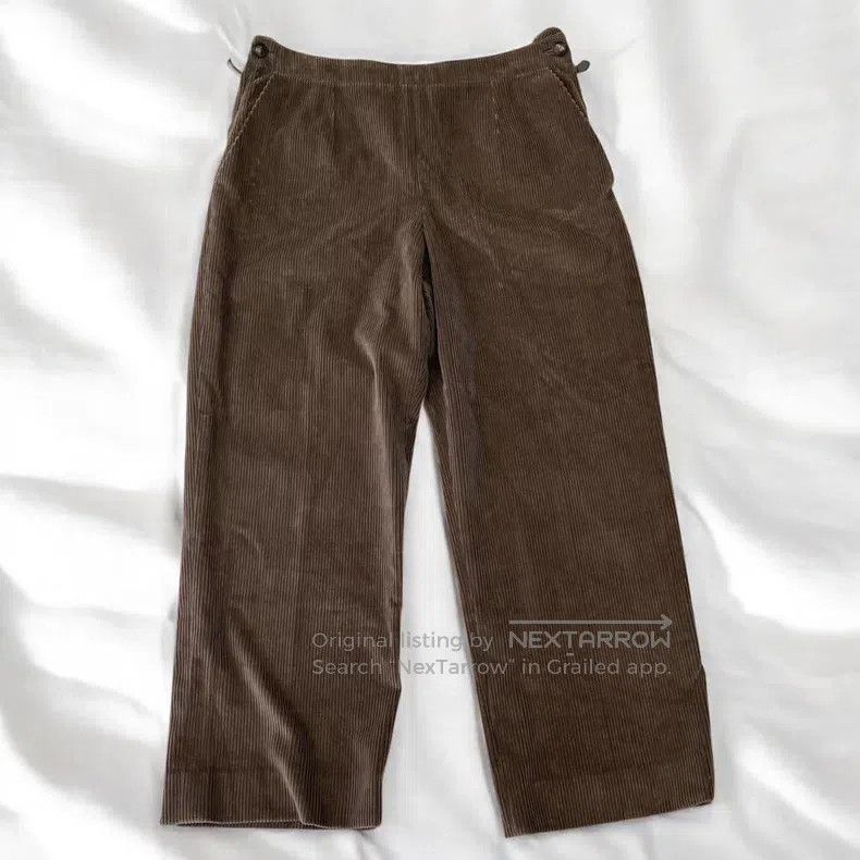 Hermes Hermes Margiela Corduroy Pants Size 27" / US 4 / IT 40 - 2 Thumbnail