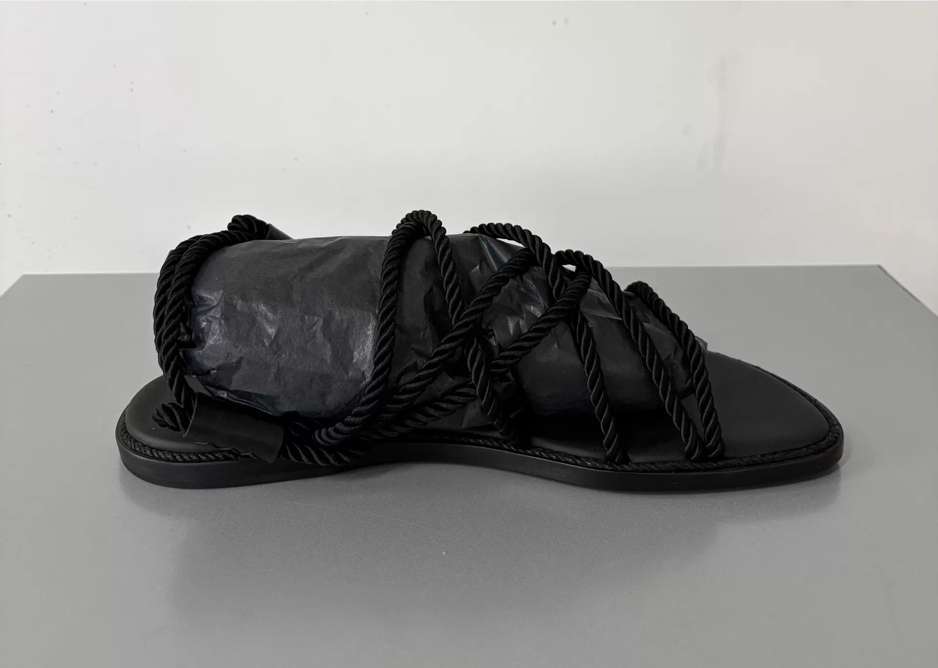 Ann Demeulemeester Ann Demeulemeester 20ss Men's Strappy Sandal 42 NIB Size US 9 / EU 42 - 2 Thumbnail