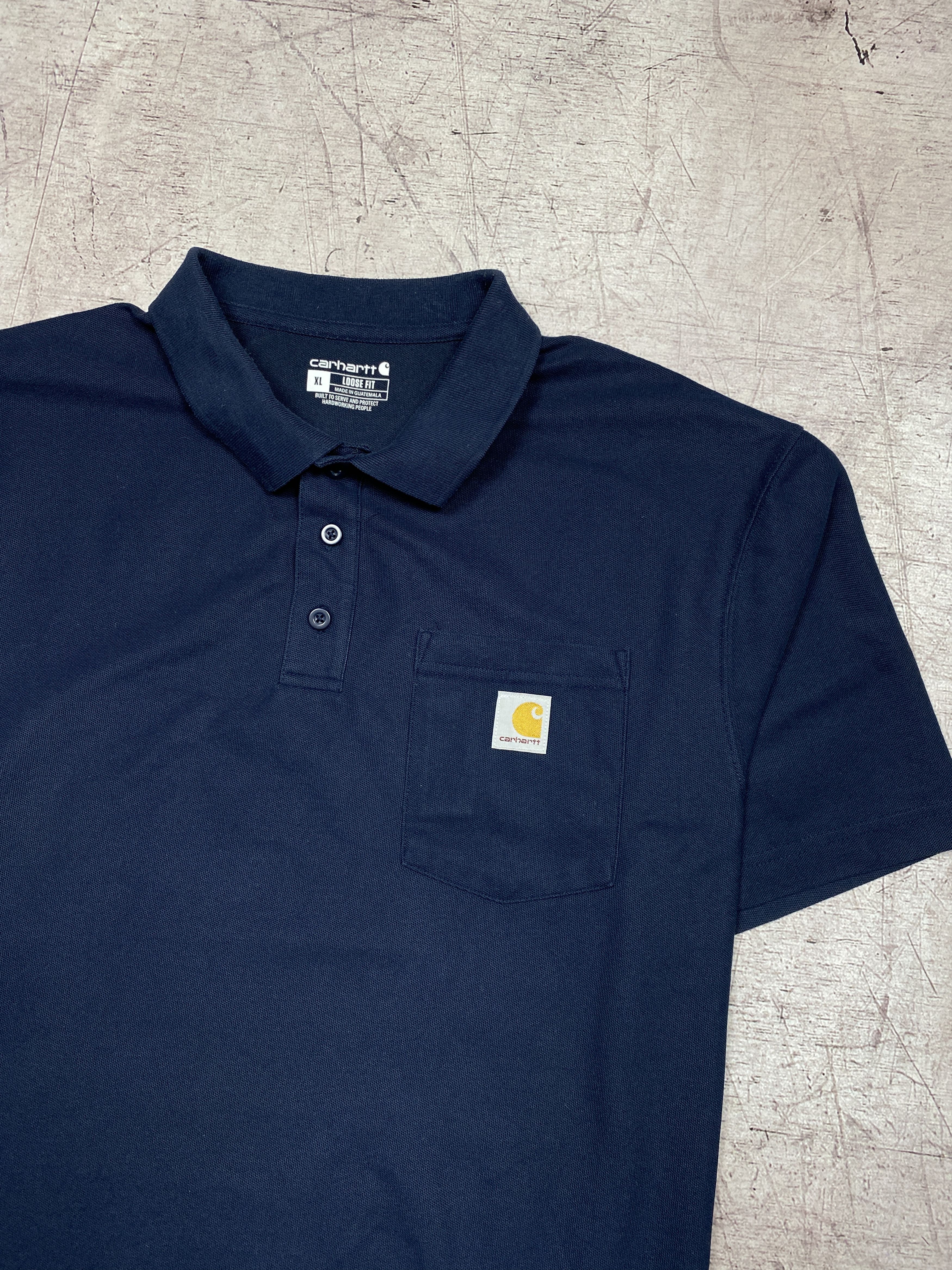 Carhartt × Vintage Carhartt Vintage Mens Polo Shirt Size US XL / EU 56 / 4 - 2 Thumbnail