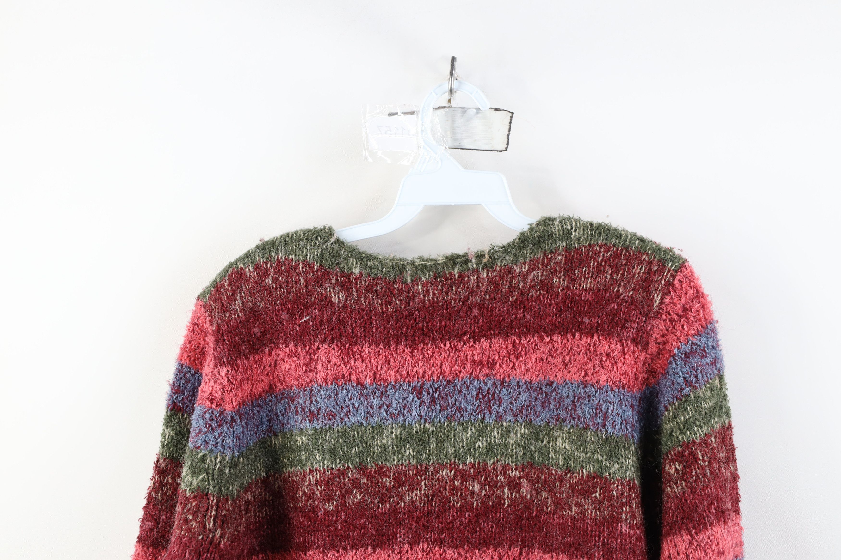 Vintage Vintage 90s Streetwear Mohair Wool Knit Cardigan Sweater Size M / US 6-8 / IT 42-44 - 10 Thumbnail