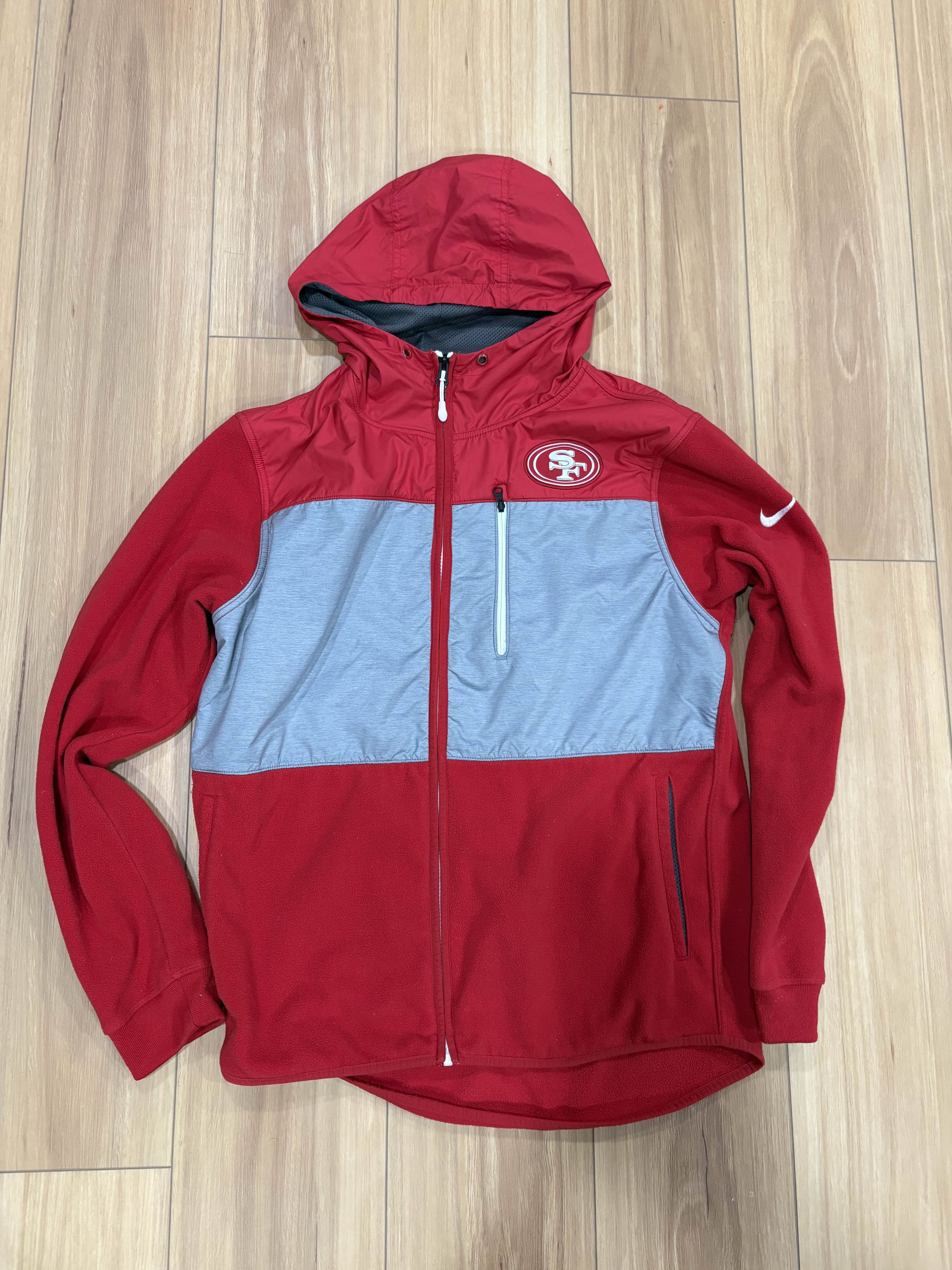 Nike 49ers Nike Therma-Fit NFL Team Apparel Zip-up Jacket Size US M / EU 48-50 / 2 - 1 Thumbnail