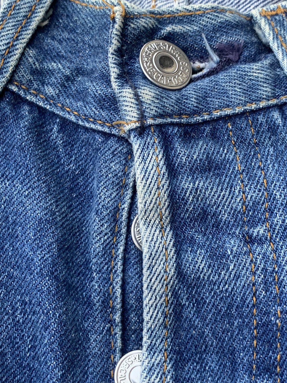 Levi's Late 80s Levi's 501 distressed made in USA 🇺🇸. Size US 30 / EU 46 - 7 Thumbnail