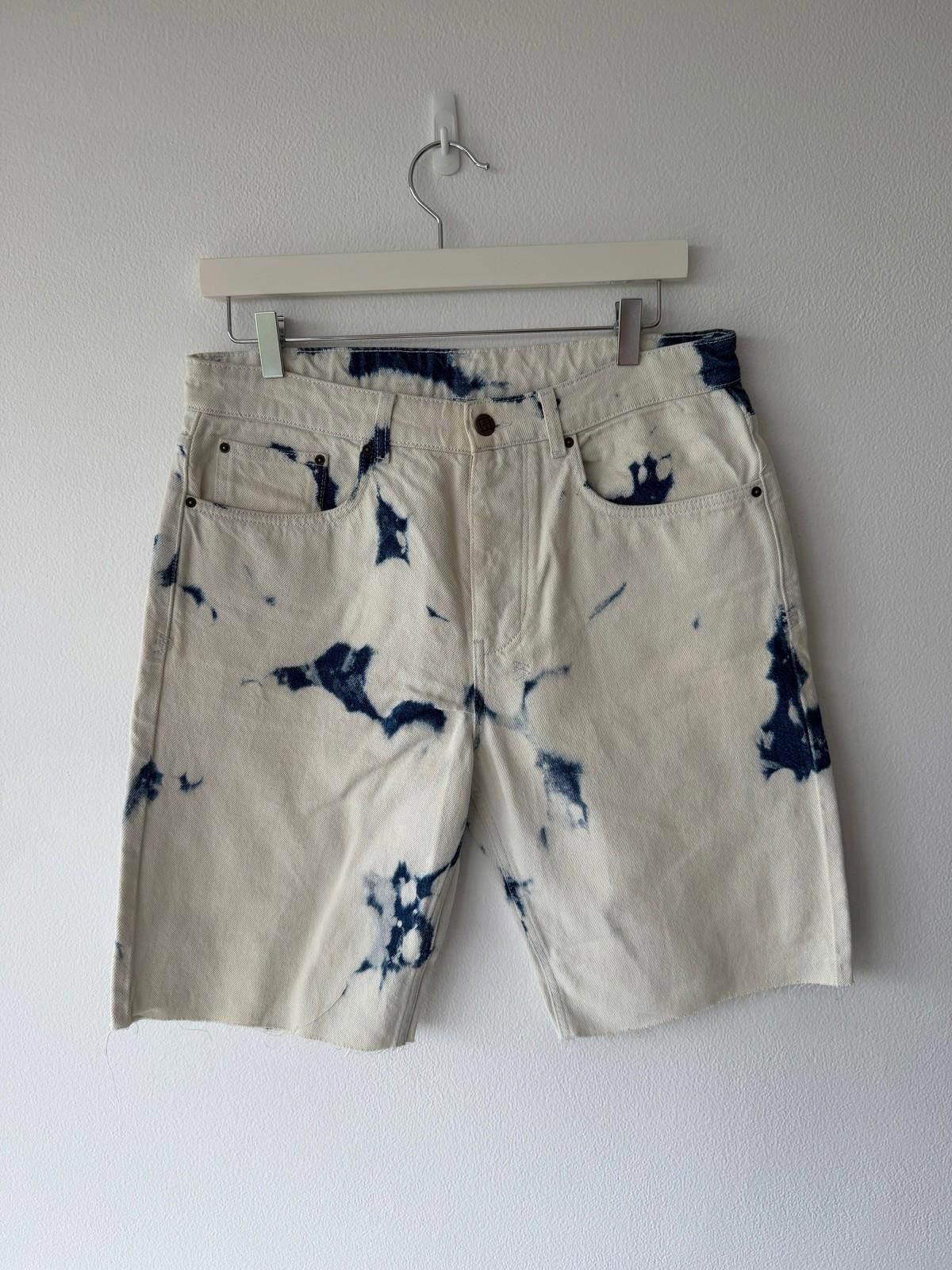 Ksubi new Ksubi mens denim shorts wolf short white blue 32 Size US 32 / EU 48 - 1 Thumbnail
