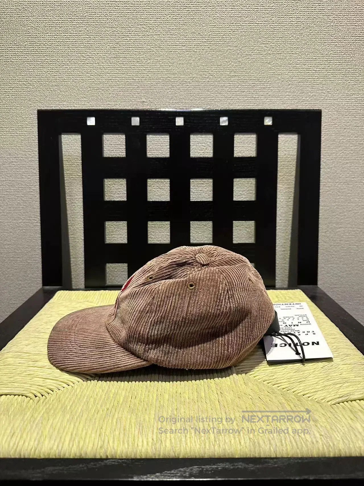 Vintage Erd24 Corduroy Logo Baseball Cap. Size ONE SIZE - 2 Thumbnail