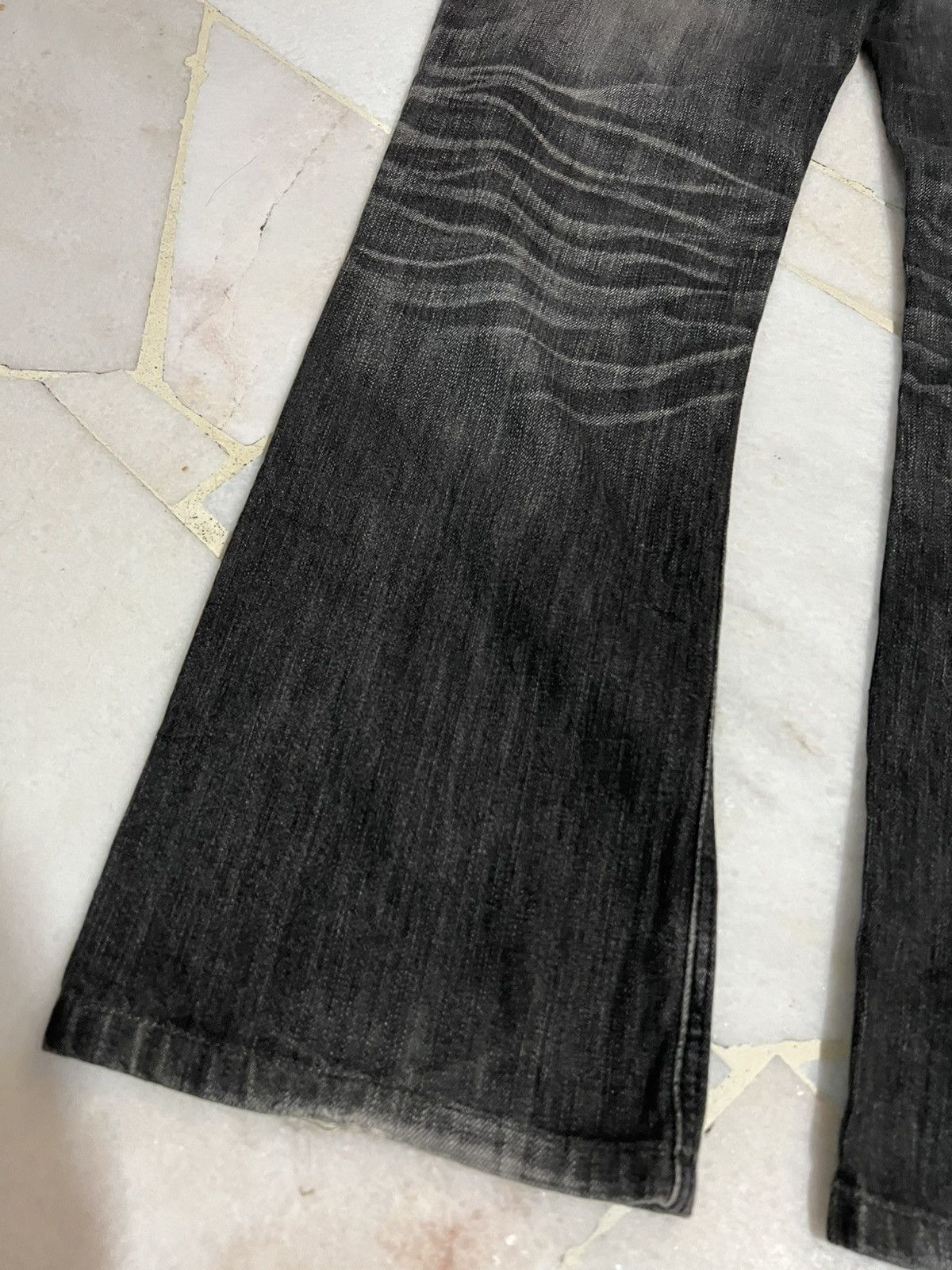 Edwin FLARE EDWIN XVS INSPIRED CHROME HEART STONE WASH JEAN Size US 33 - 14 Thumbnail