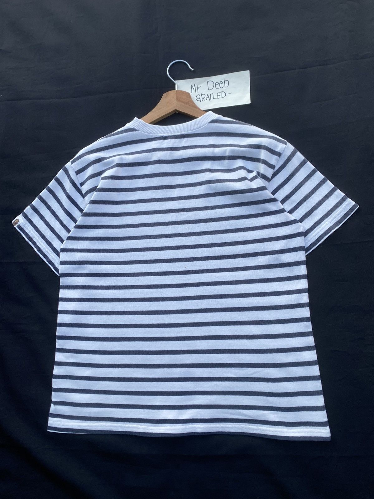 Bape Rare Vintage BAPE Stripes by Nigo Era Tshirt Size US S / EU 44-46 / 1 - 19 Thumbnail