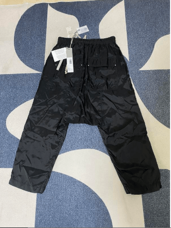 Rick Owens Rick Owens Black Drawstring Cargo Pants Men's Size 48 Size US 32 / EU 48 - 4 Thumbnail