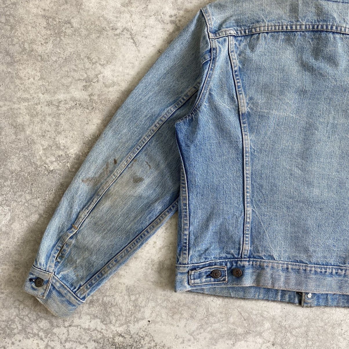 Levi's VTG 70’s Levi’s 505 Type 3 Faded Blue Trucker Denim Jacket Size US M / EU 48-50 / 2 - 14 Thumbnail