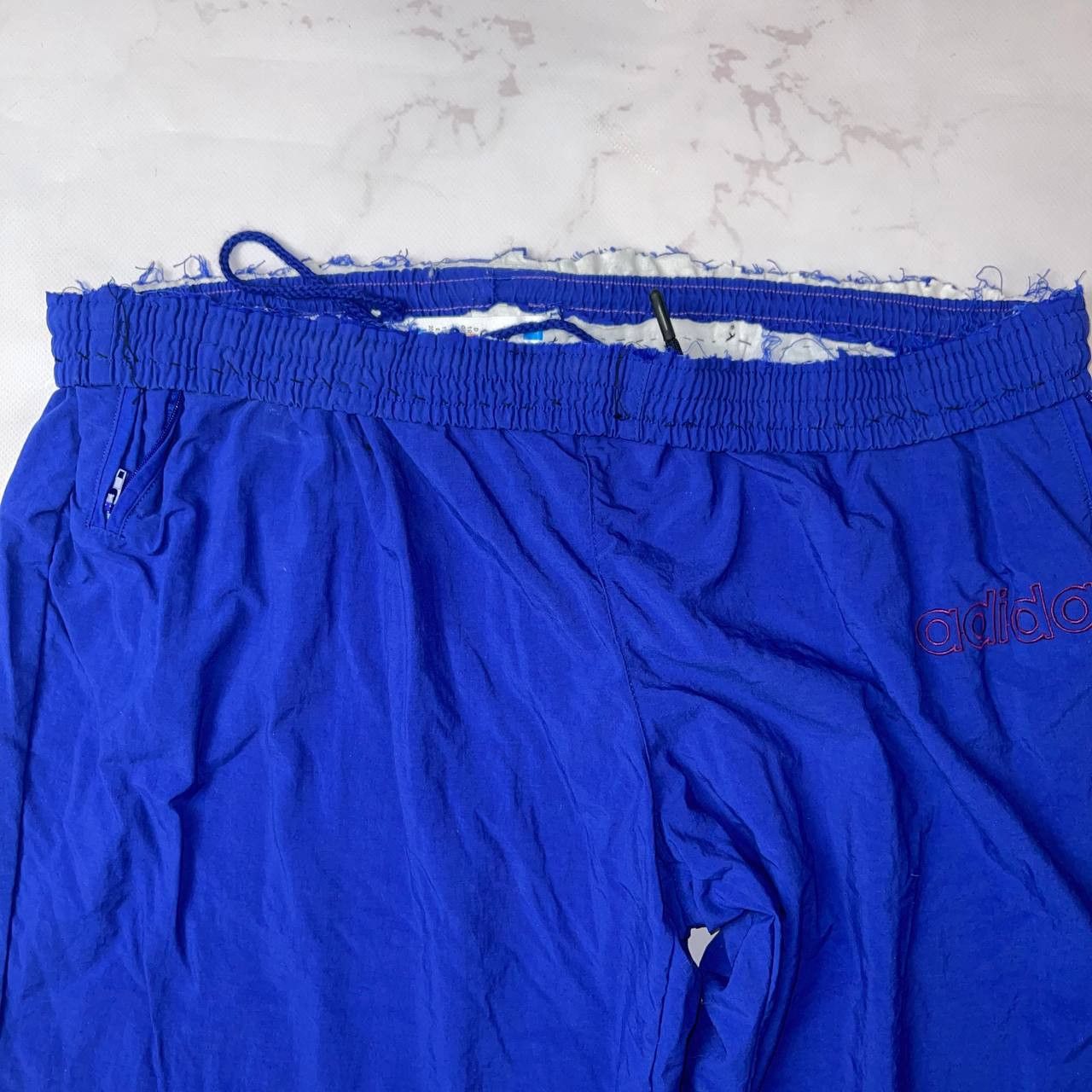 Adidas Adidas Vintage Retro Team Windbreaker Track Running Sz XL Size US 42 / EU 58 - 7 Thumbnail