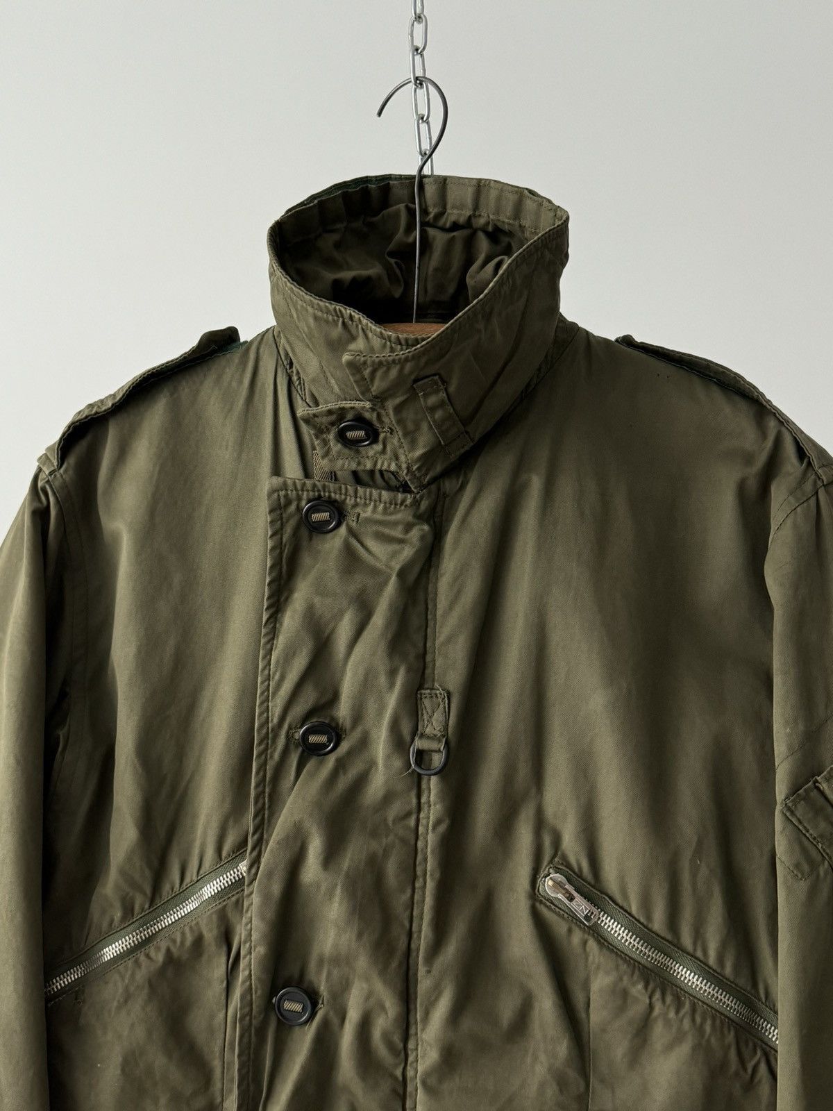 Vintage 1969 Dated British Army RAF MK3 Cold Weather Flying Jacket Size US S / EU 44-46 / 1 - 4 Thumbnail