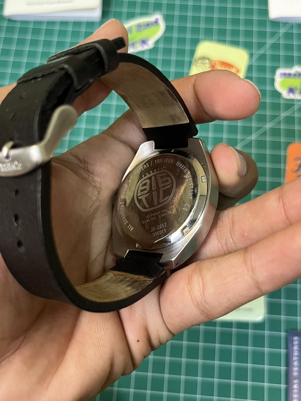 Fossil Vintage FOSSIL BIG TIC WATCH DRAGON FLAME Size ONE SIZE - 6 Thumbnail