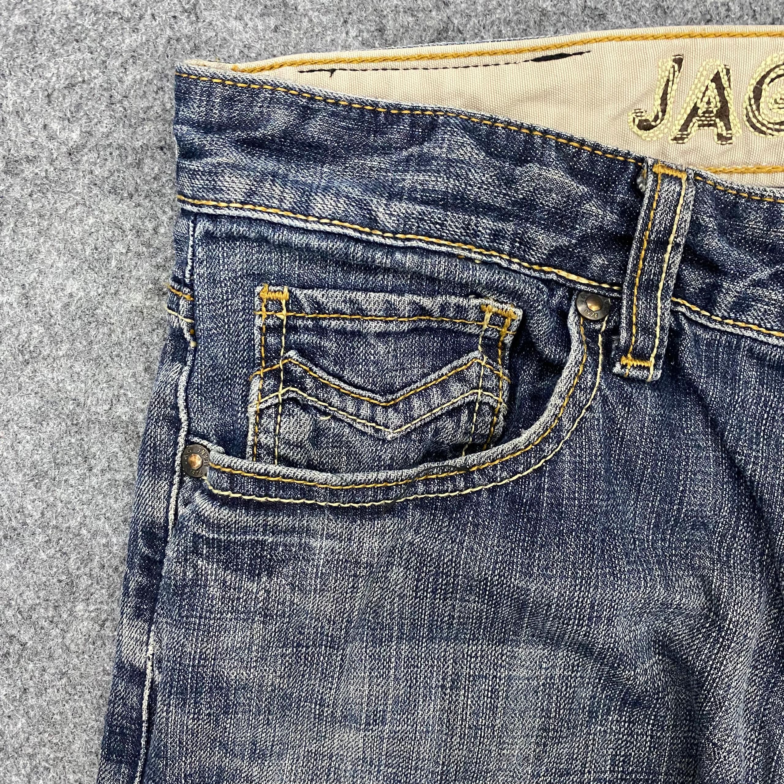 If Six Was Nine 💥Best Offer💥Jag Black Japanese Brand Distressed denim Size US 30 / EU 46 - 11 Thumbnail