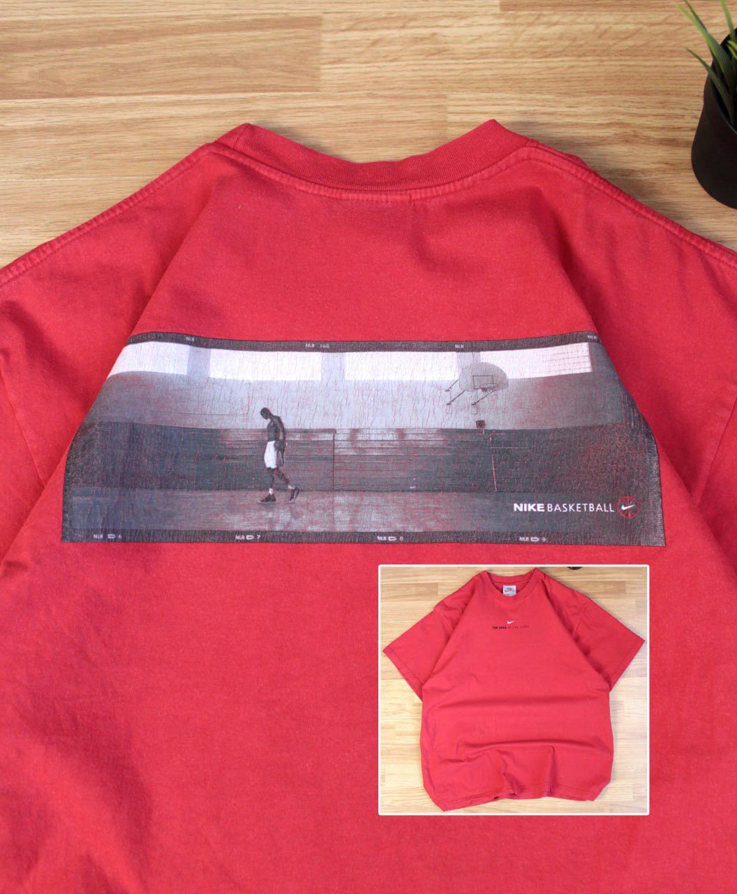 Jordan Brand 🔥 90s Nike NBA Soul of the Game Jordan Vintage Shirt Size US XL / EU 56 / 4 - 1 Thumbnail