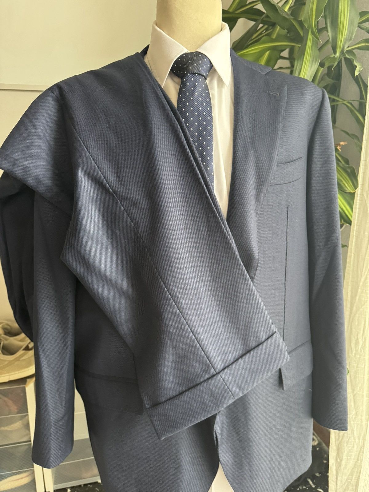 Loro Piana Loro piana suit 54 blue Size 54R - 5 Thumbnail