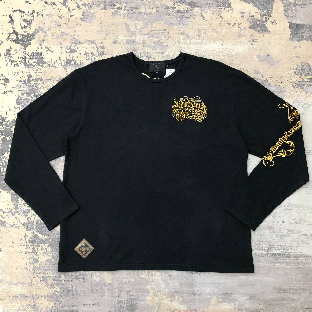 Japanese Brand T189 SUKAJAN EMBROIDERY BEHIND SAVAGE NEXT GENERATE TEE Size US XXL / EU 58 / 5 - 2 Thumbnail