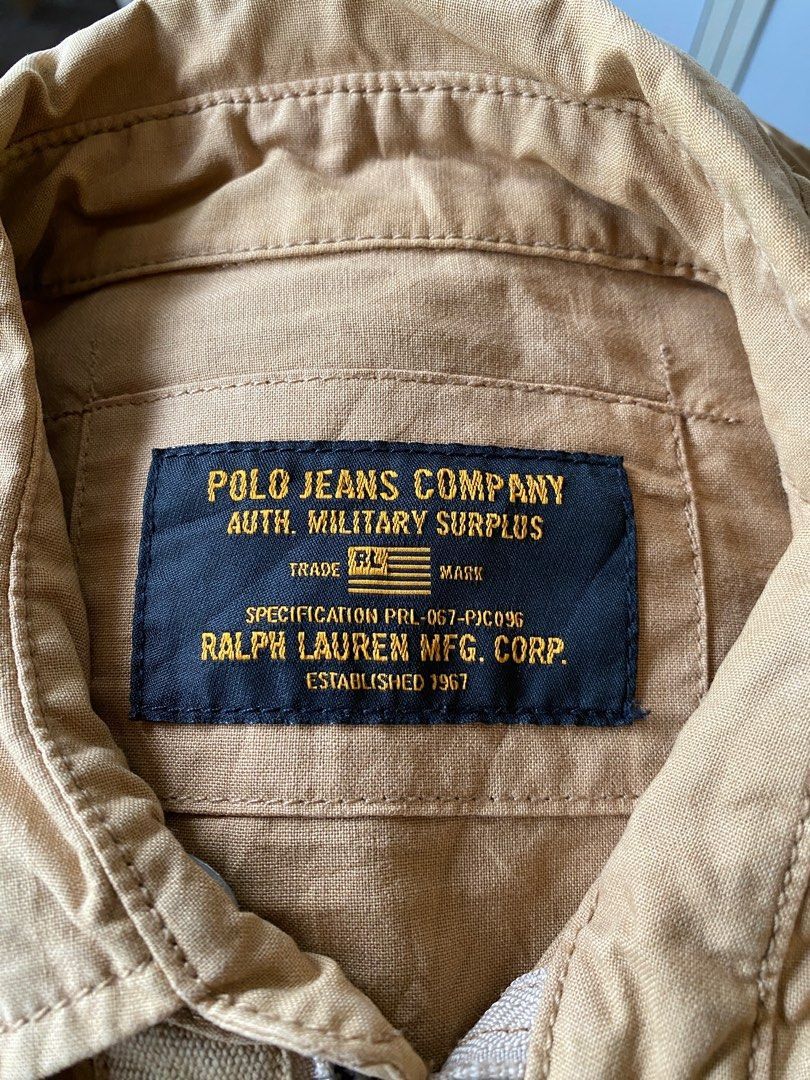 Polo Ralph Lauren POLO RALPH LAUREN MILITARY INSPIRED JACKET Size US L / EU 52-54 / 3 - 8 Thumbnail