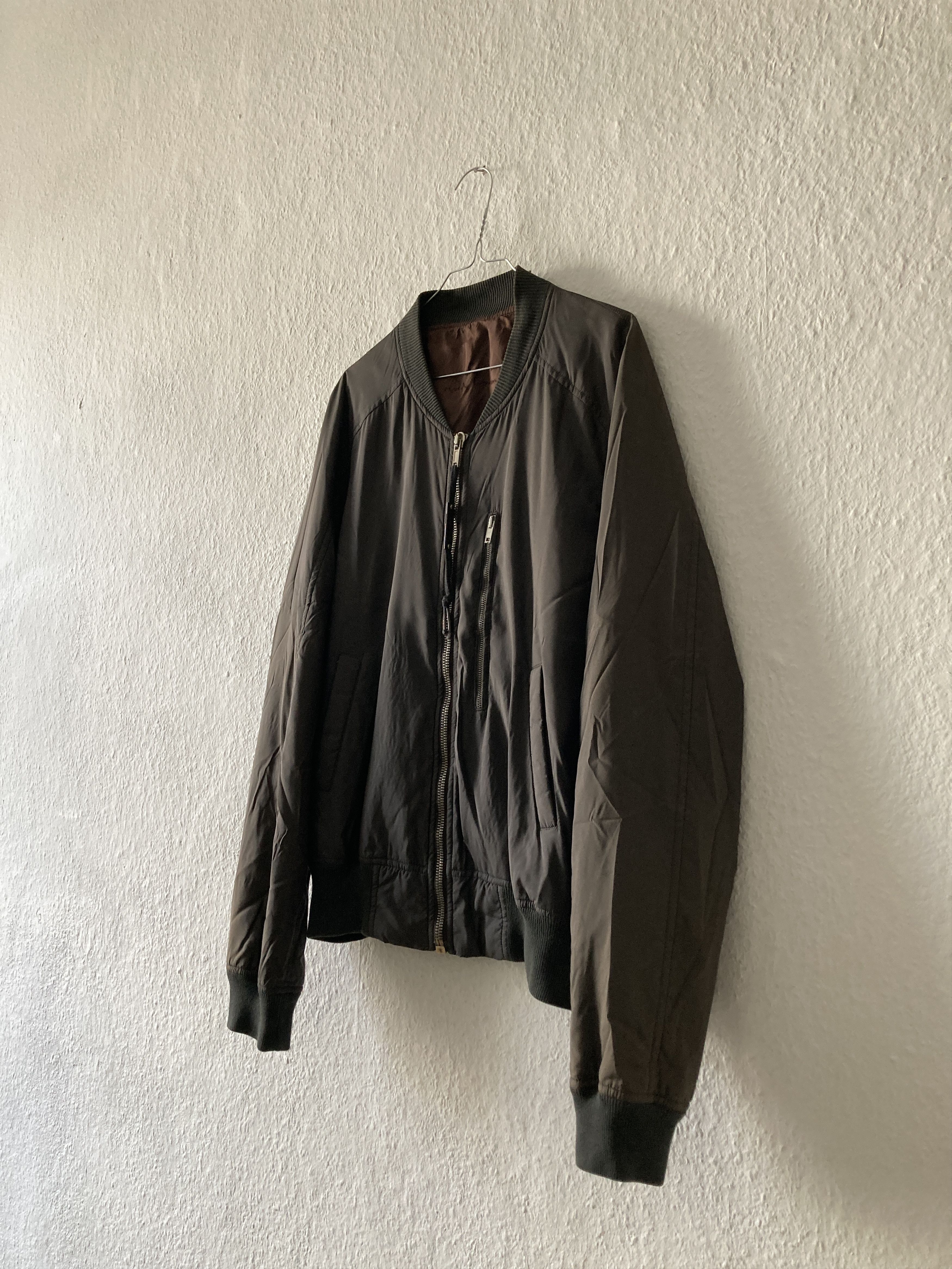 Rick Owens S/S 05 "SCORPIO" Runway Silk Bomber Jacket Rick Owens XL Size US XL / EU 56 / 4 - 3 Thumbnail