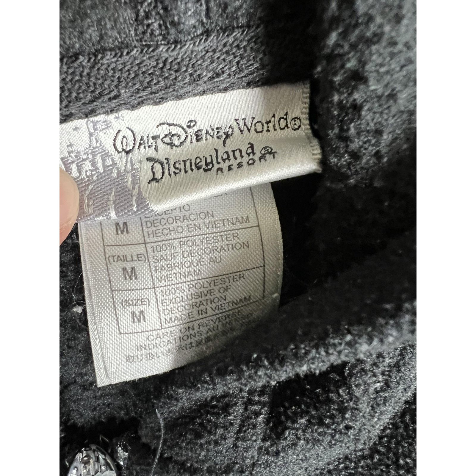 Disney Vintage Disneyland Mickey Mouse Disney Fleece Jacket Women's Size M / US 6-8 / IT 42-44 - 5 Thumbnail