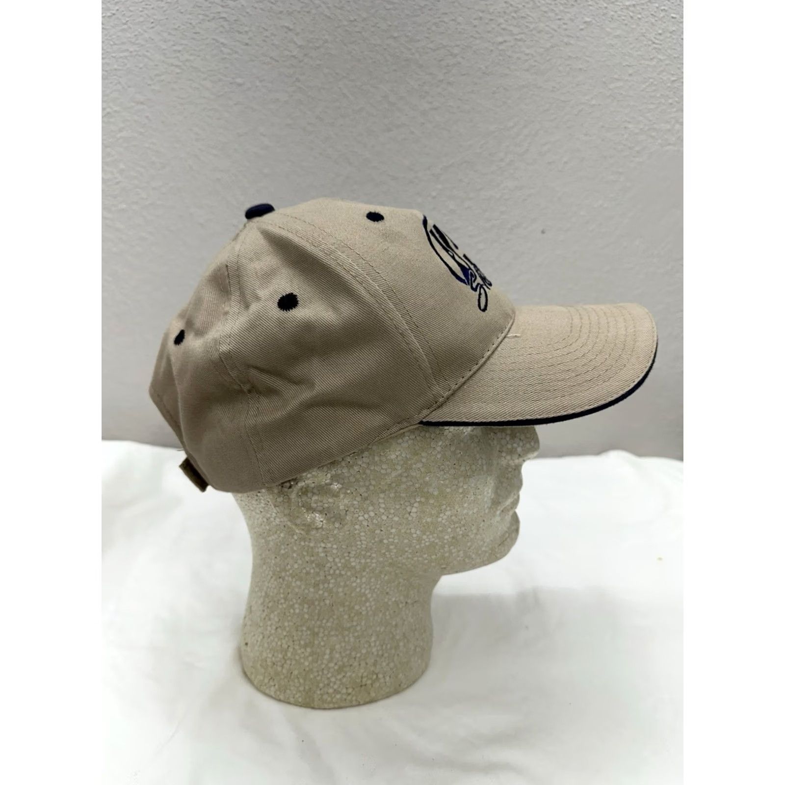 Vintage VINTAGE Outdoor Cap Baseball Hat USA Shooting Team Tan Embroidered Adjustable Olympics Mens One Size Brown Cap Size ONE SIZE - 7 Thumbnail
