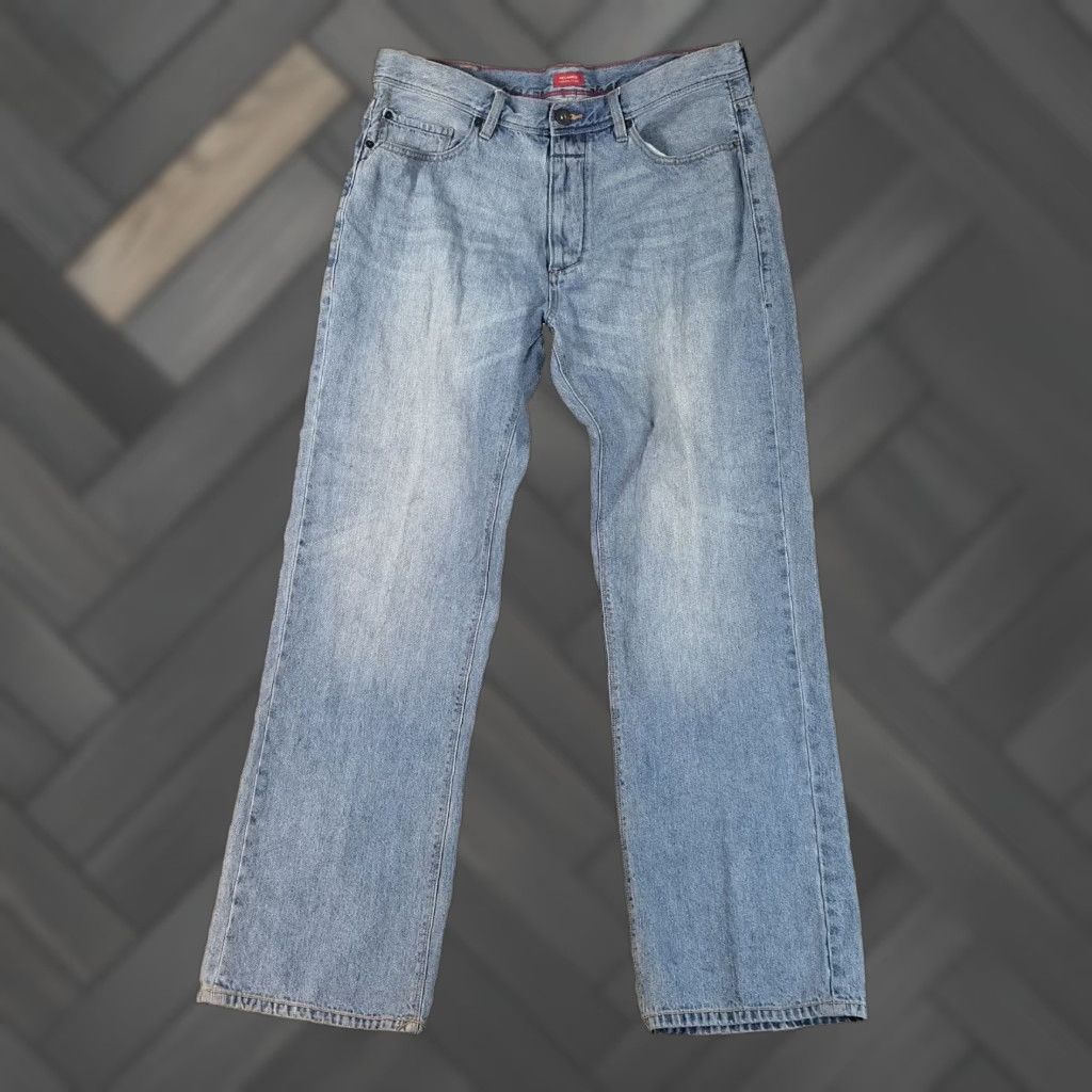 VINTAGE Sean John Jeans Straight Fit Mens 34x34 Blue Denim Relaxed Style 90s Hip Hop