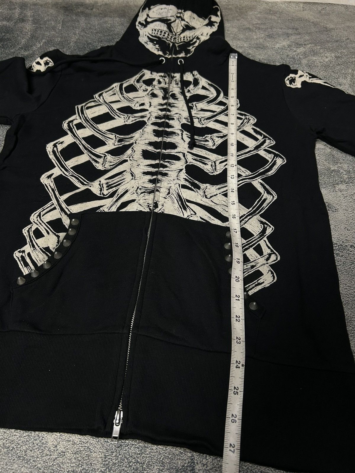 Japanese Brand Glad News Studded Hoodie Size US L / EU 52-54 / 3 - 10 Thumbnail