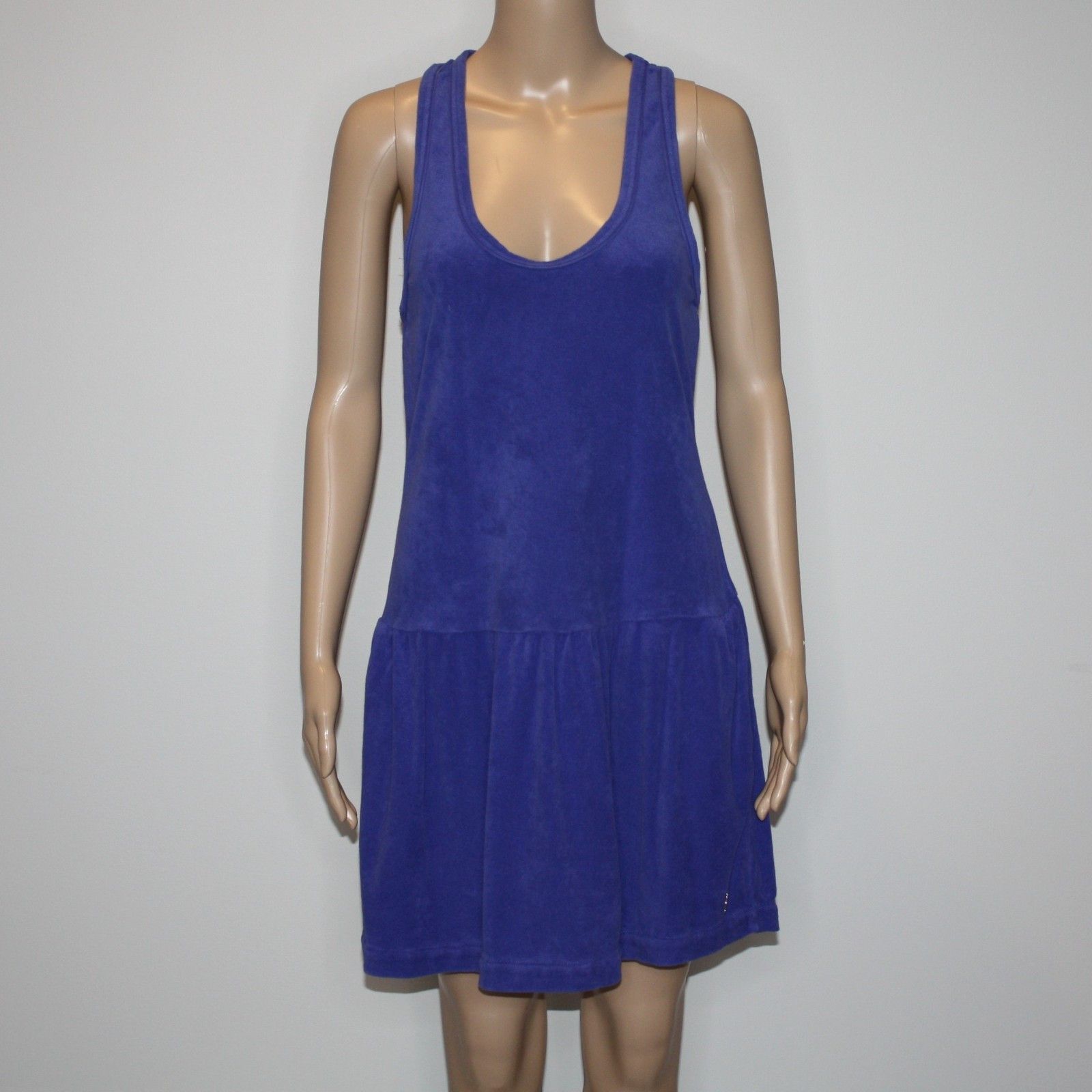 Juicy Couture Terry Racerback Cover-up Dress in Cobalt Blue size Medium Size M / US 6-8 / IT 42-44 - 2 Thumbnail