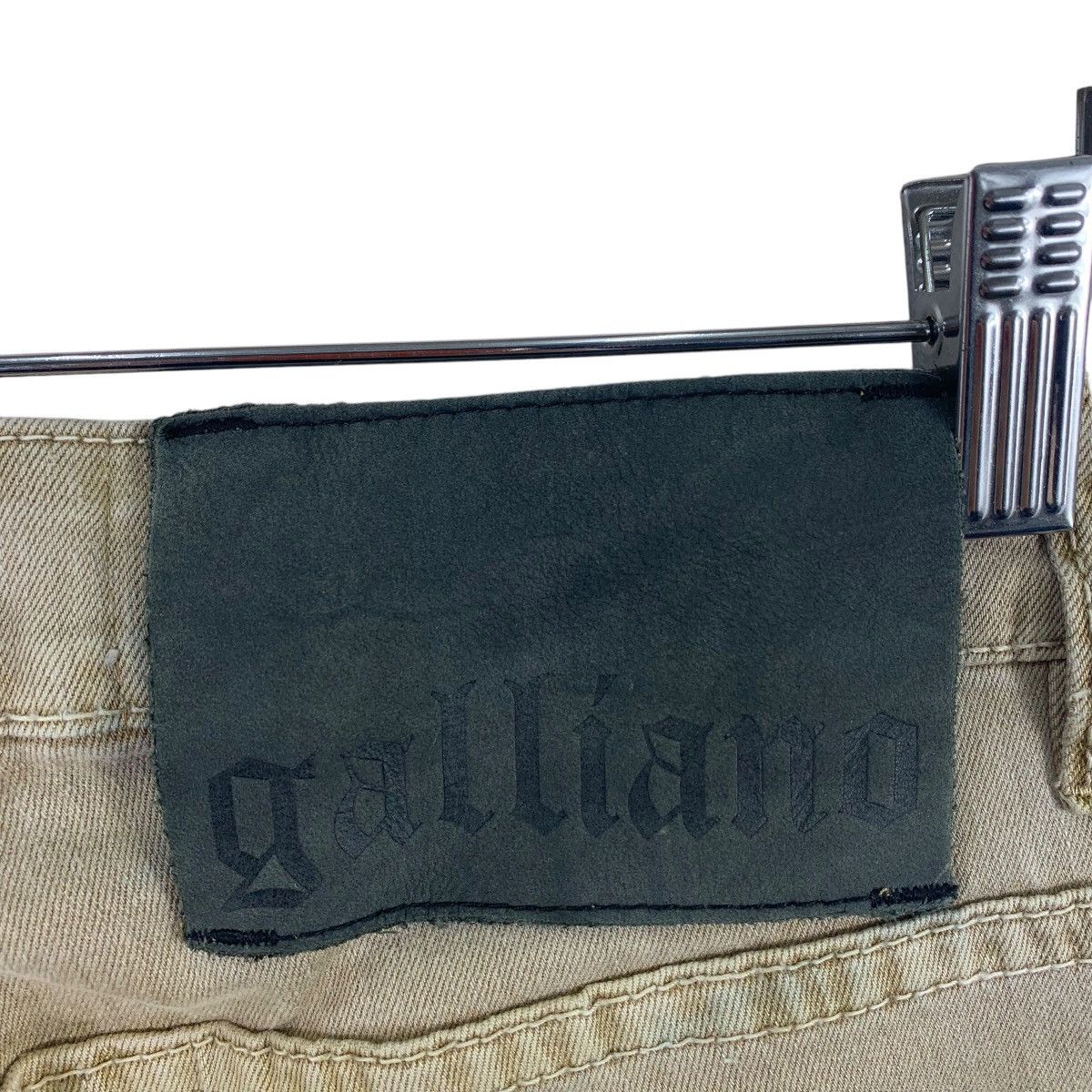 Designer × John Galliano JOHN GALLIANO newspaper printed goes jogging designer jeans Size US 31 - 21 Thumbnail