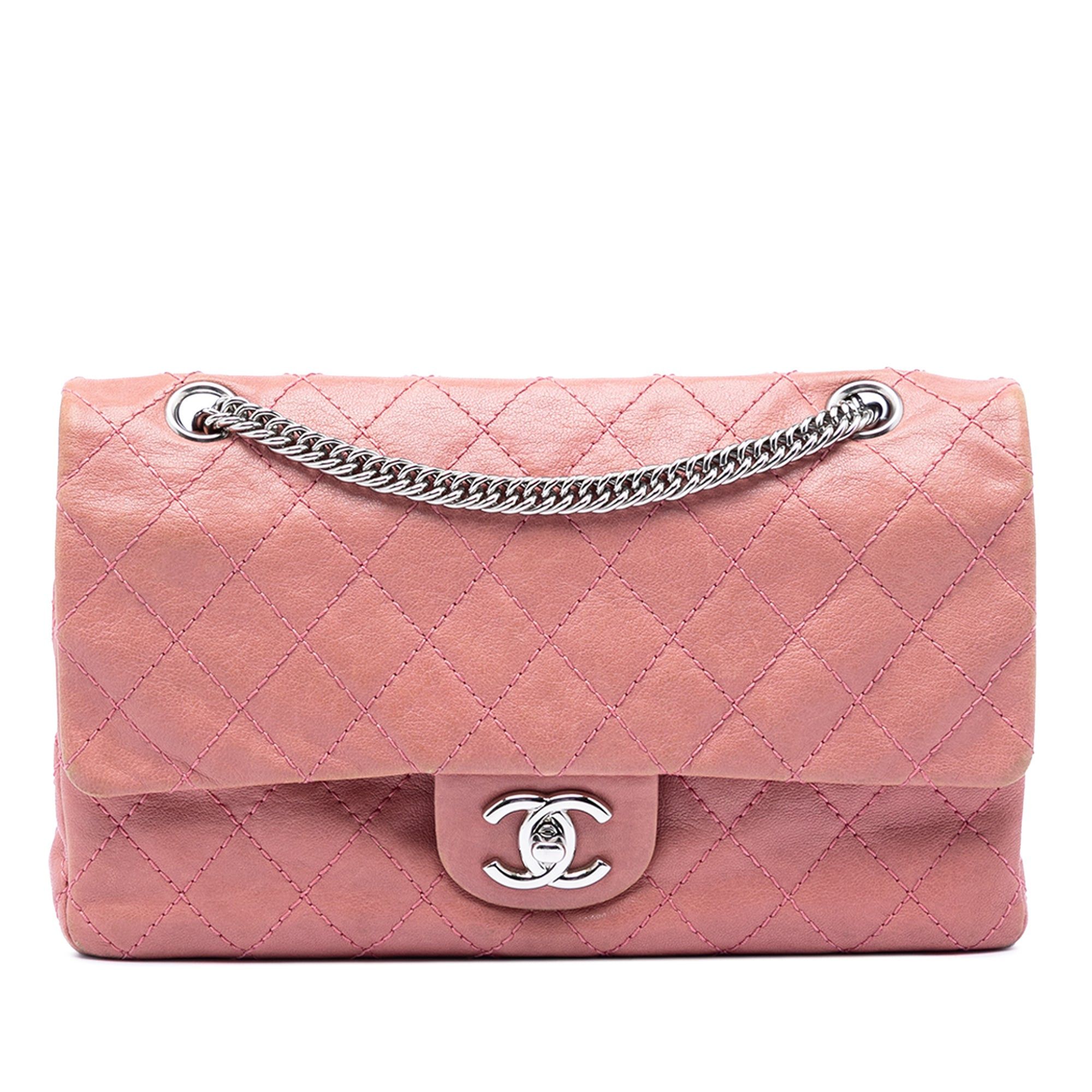 Chanel Medium Classic Washed Lambskin Bijoux Chain Double Flap Size ONE SIZE - 1 Thumbnail