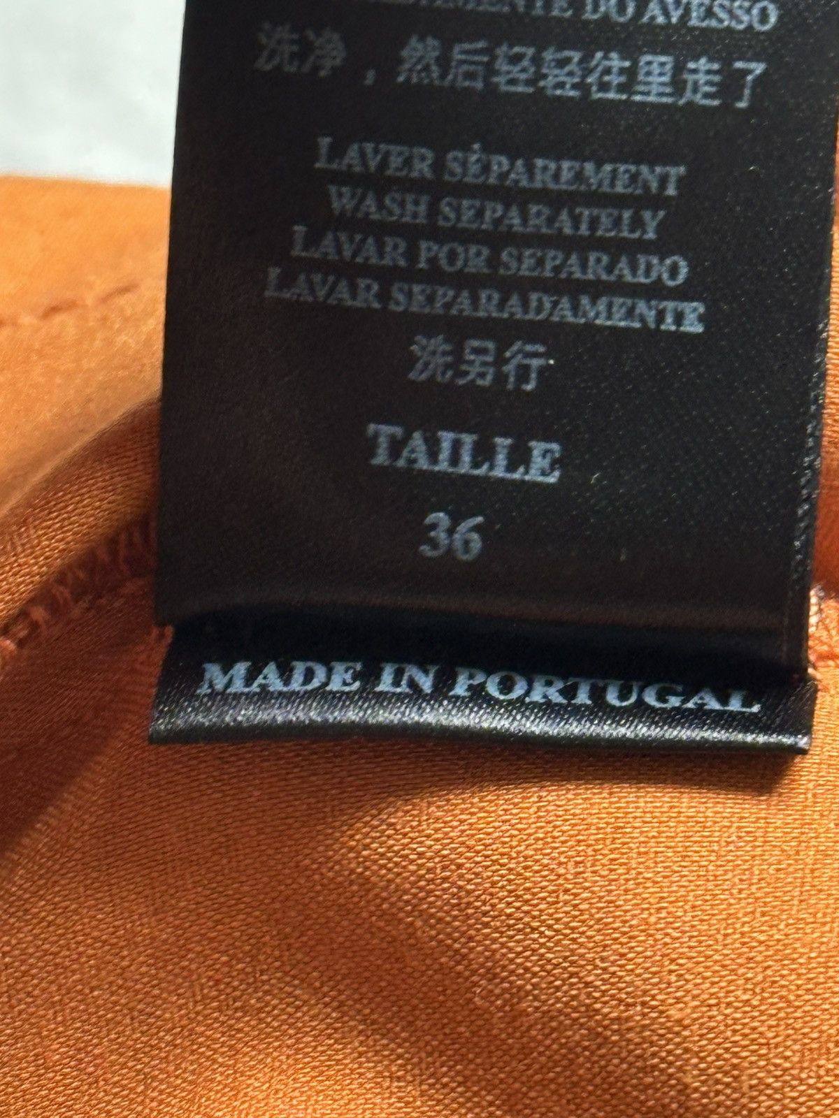 Cop Copine Cop Copine Mayabis Orange Mini Skirt Belt Pockets Taille 36 Size 25" / US 0 / IT 36 - 13 Thumbnail