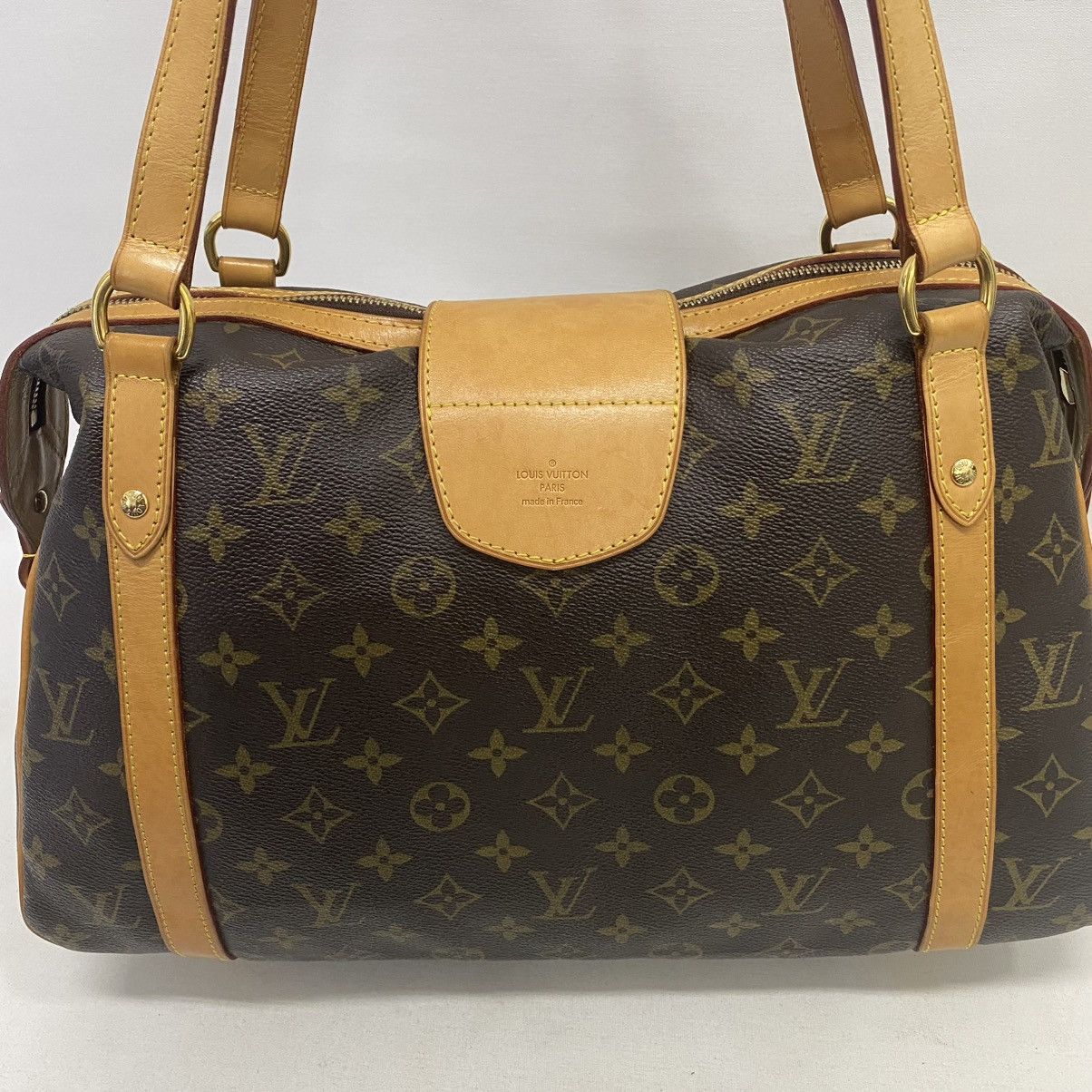 Louis Vuitton AUTHENTIC LOUIS VUITTON MONOGRAM STRESA PM TOTE BAG Size ONE SIZE - 8 Thumbnail