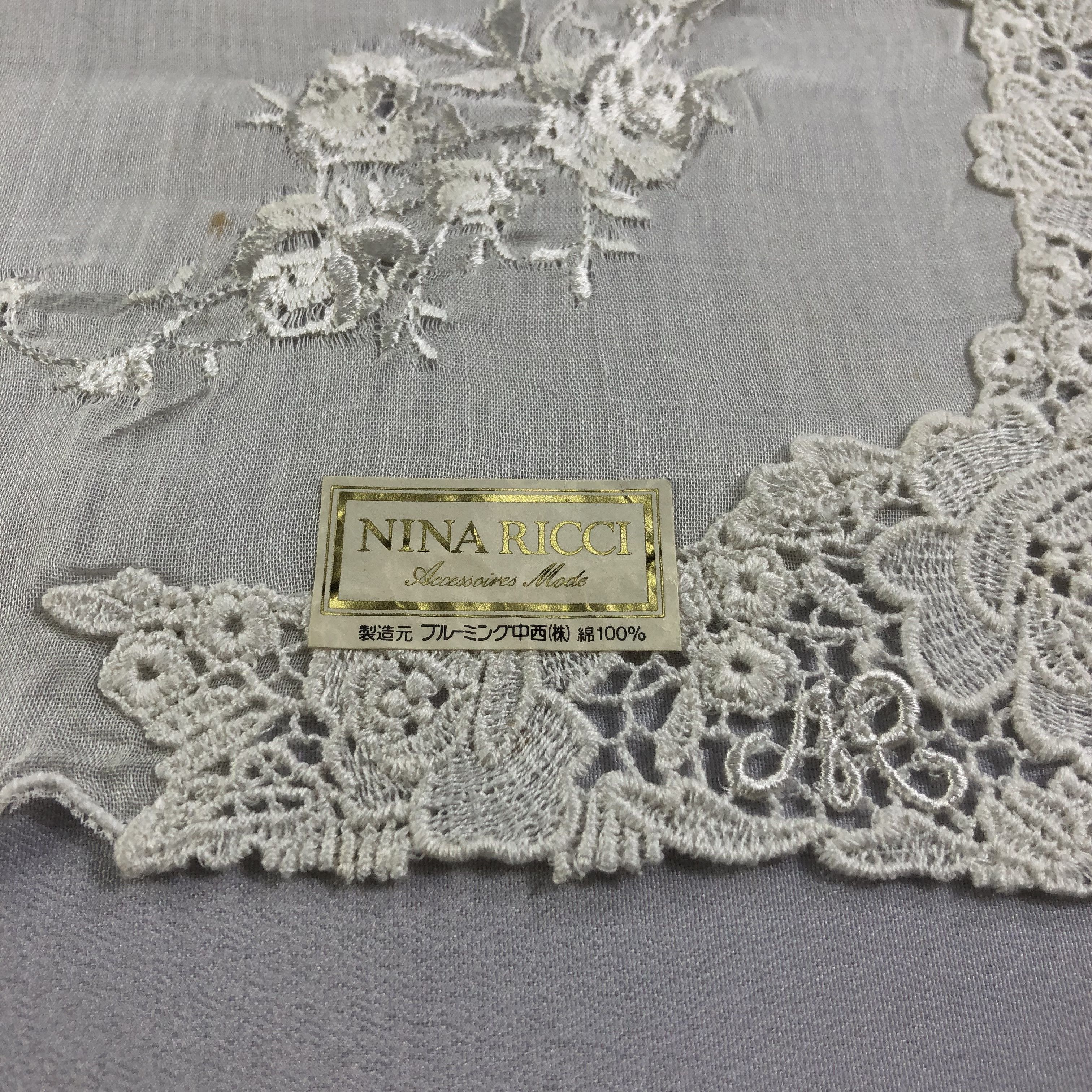 Nina Ricci Nina Ricci Handkerchief Neckerchief Bandana H1870 Size ONE SIZE - 4 Thumbnail