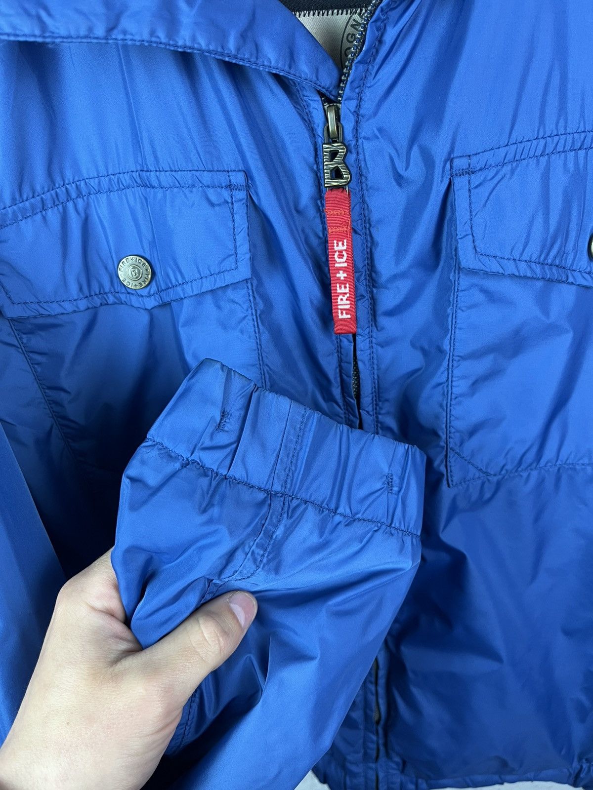 Bogner Bogner Fire + Ice Nylon Full Zip Casual Windbreaker Jacket Size US L / EU 52-54 / 3 - 6 Thumbnail
