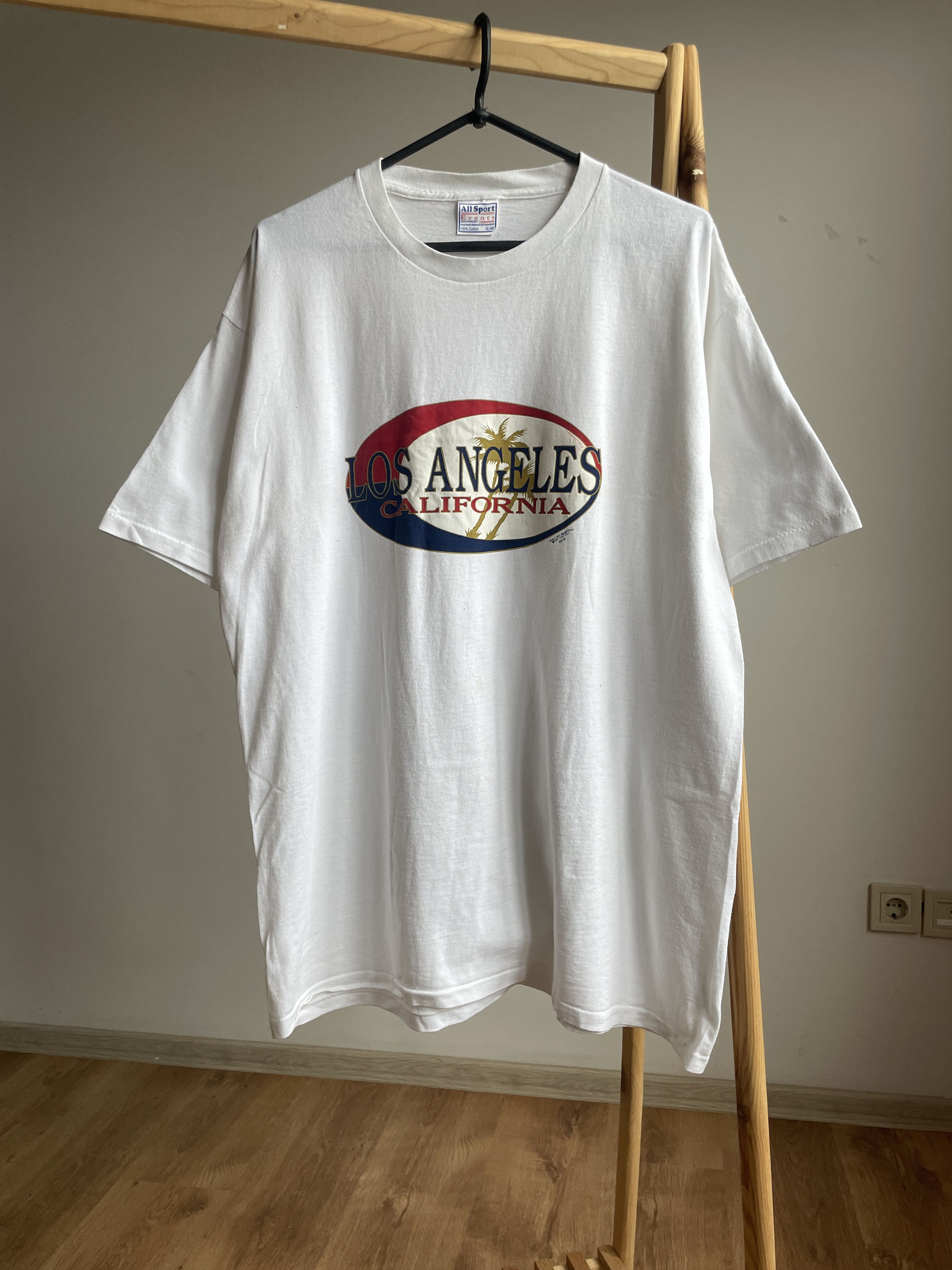 Vintage Los Angeles California Vintage 90s T-Shirt Size XL Size US XL / EU 56 / 4 - 1 Thumbnail
