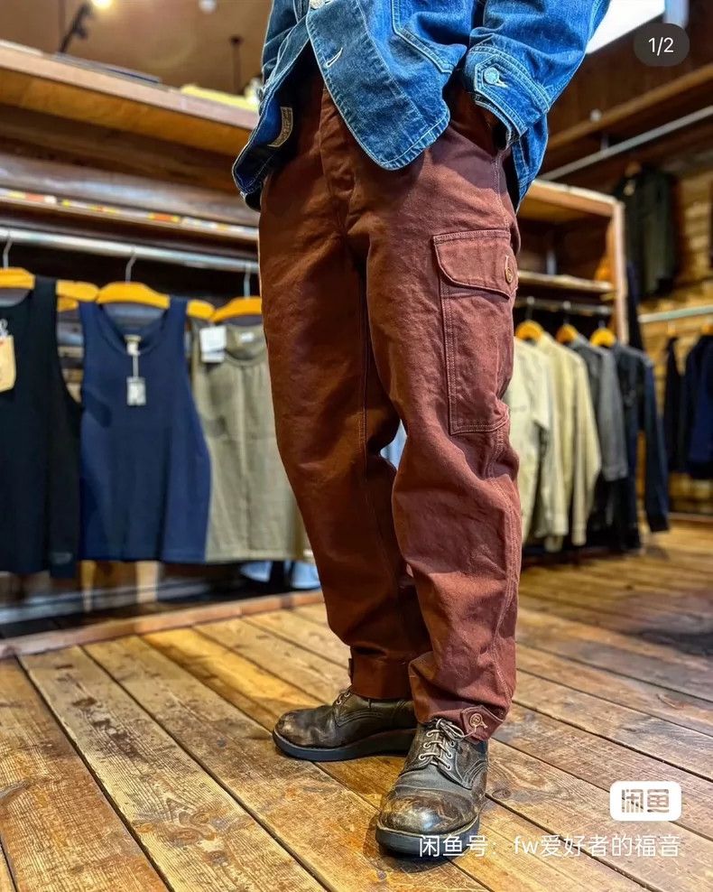 Freewheelers FREEWHEELERS AVIATORS Avatar workwear rrl toys mccoy the r Size US 30 / EU 46 - 4 Thumbnail