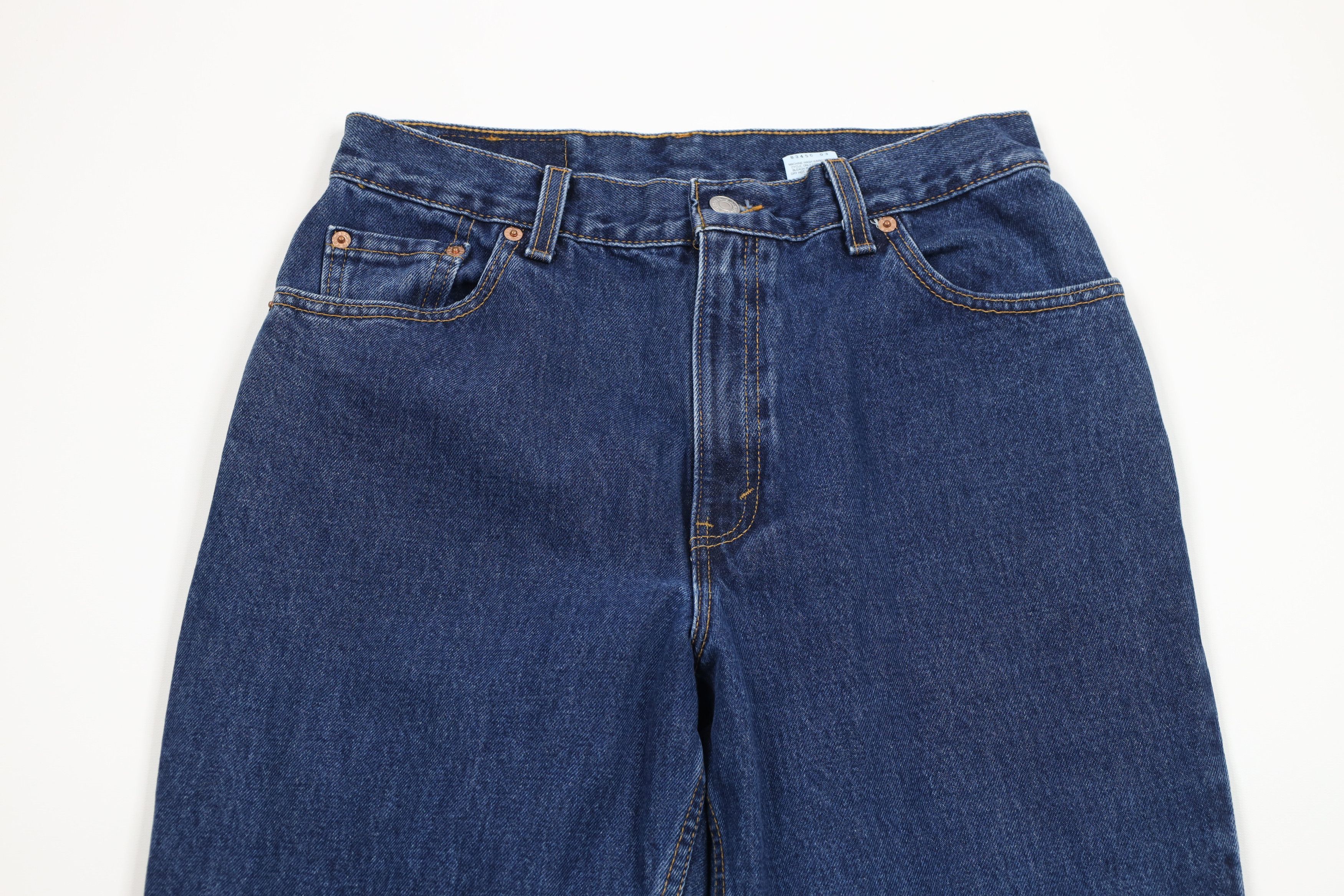 Levi's × Vintage Vintage 90s Levis 550 Fit Tapered Leg Denim Jeans USA Size 34" / US 12 / IT 48 - 2 Thumbnail
