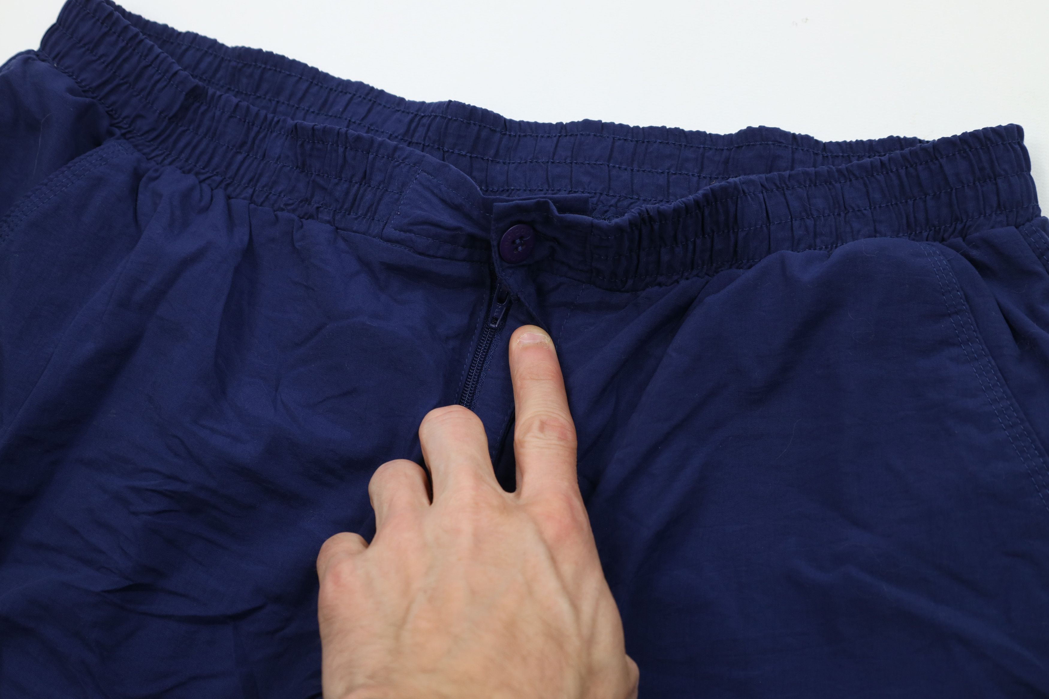 Adidas Vintage 90s Adidas Spell Out Above Knee Shorts Baggies Nylon Size US 34 / EU 50 - 7 Thumbnail