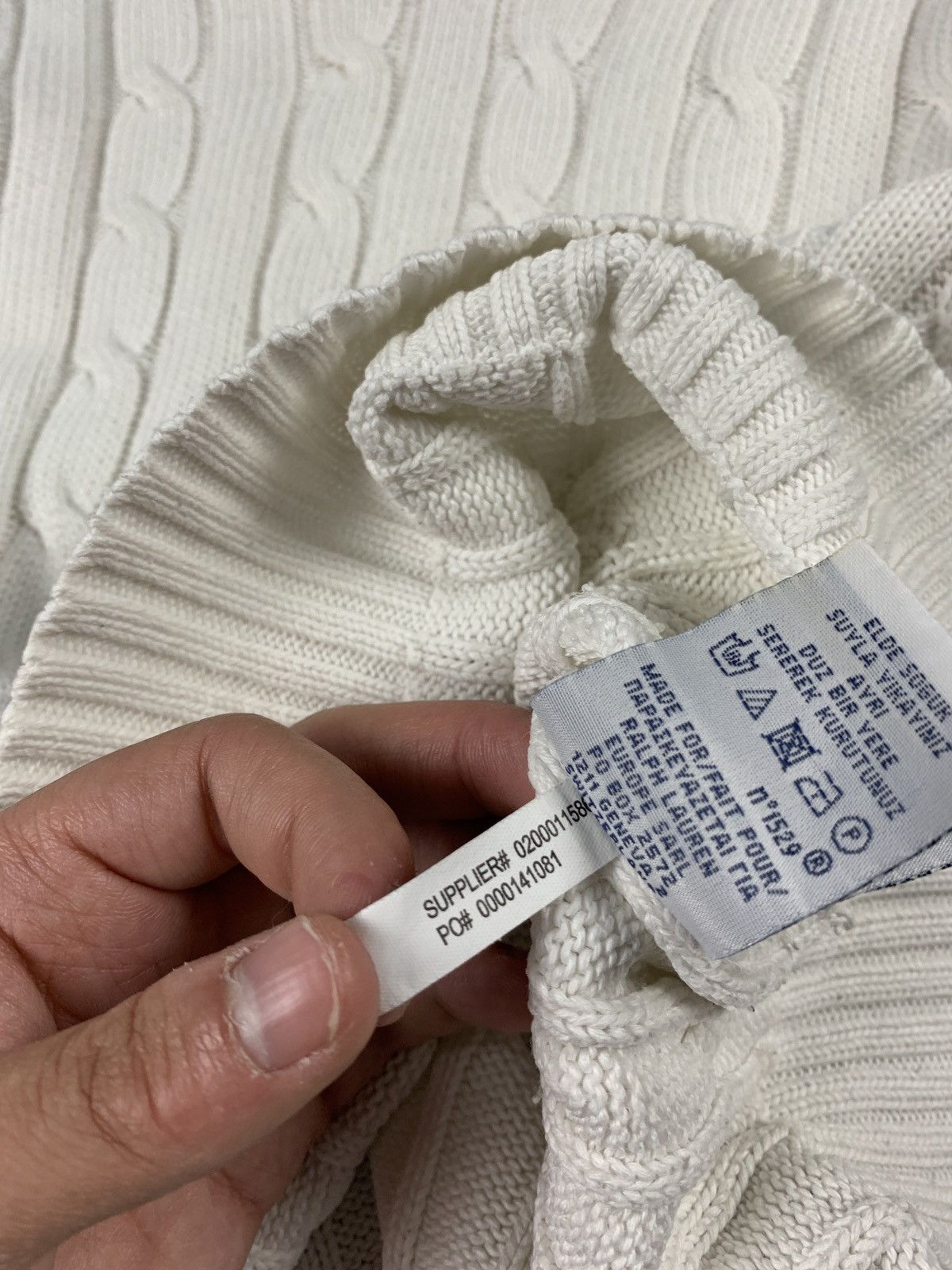 Ralph Lauren Sport Vintage Ralph Lauren Sport Knitted V-Neck Sweater 90s golf Size M / US 6-8 / IT 42-44 - 6 Thumbnail