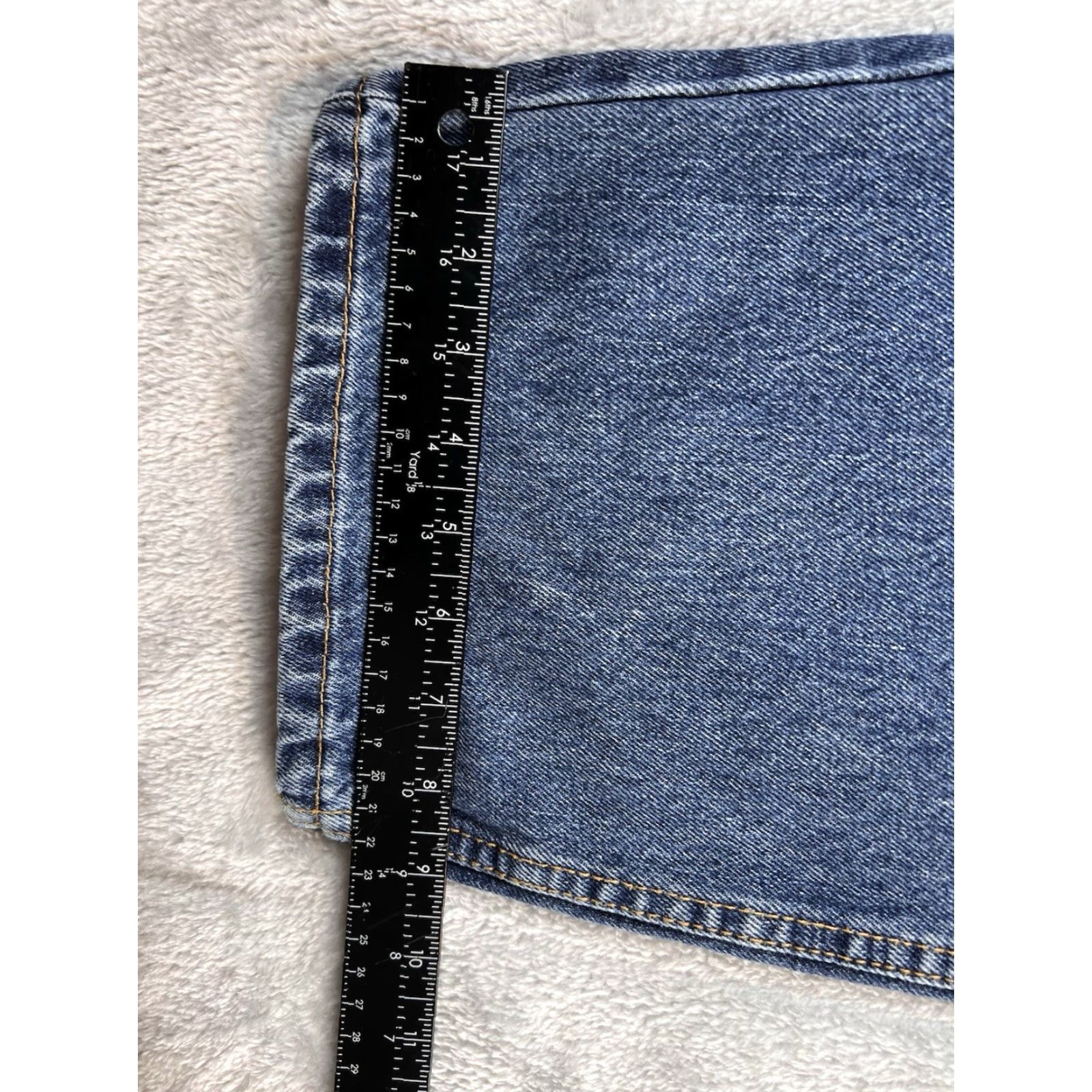 Levi's Levi's Jeans Mens 550 Straight High Rise 42x29 Blue Denim 5-Pocket Relaxed Regular Size Type Jeans Pants Size US 42 / EU 58 - 5 Thumbnail