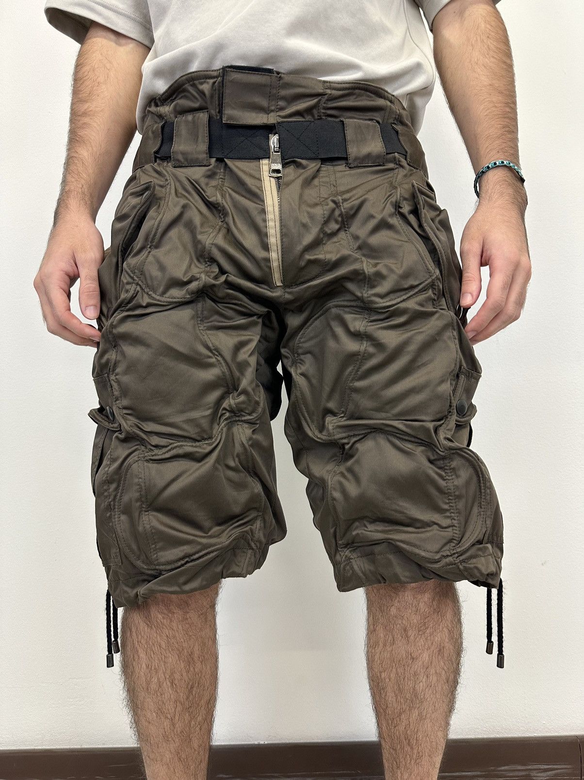 Dolce & Gabbana SS08 Dolce Gabbana wire wrinkle shorts bondage 