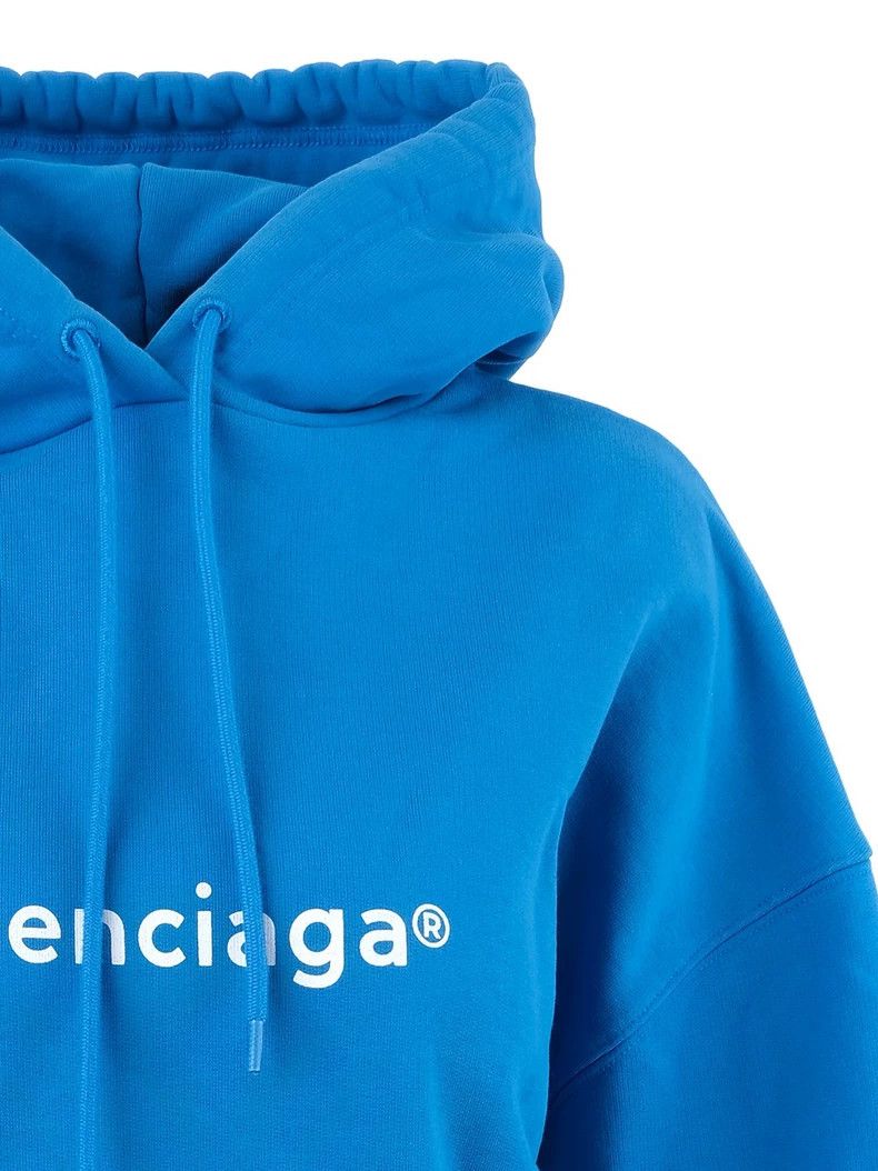 Balenciaga Balenciaga Large logo printed hoodie 2501-Nextarrow Size US XS / EU 42 / 0 - 4 Thumbnail
