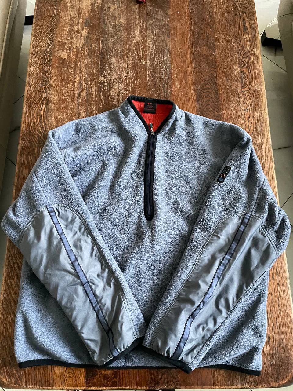 Nike Nike Vintage Nylon 1/3 Zip 90s Size US M / EU 48-50 / 2 - 1 Thumbnail