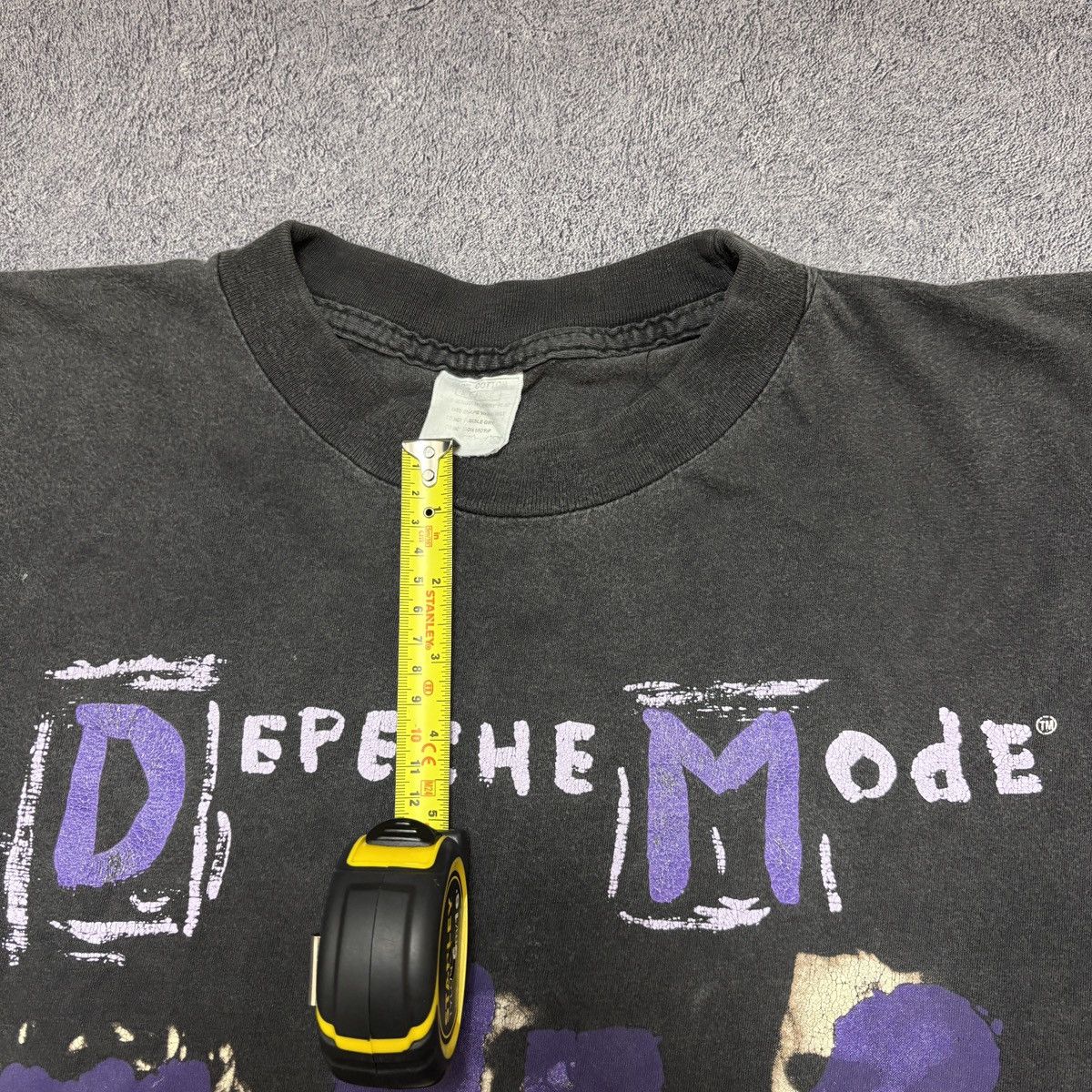 Band Tees Vintage Depeche Mode Shirt 90s Tour Single Stitch Band Tee Size US XL / EU 56 / 4 - 10 Thumbnail