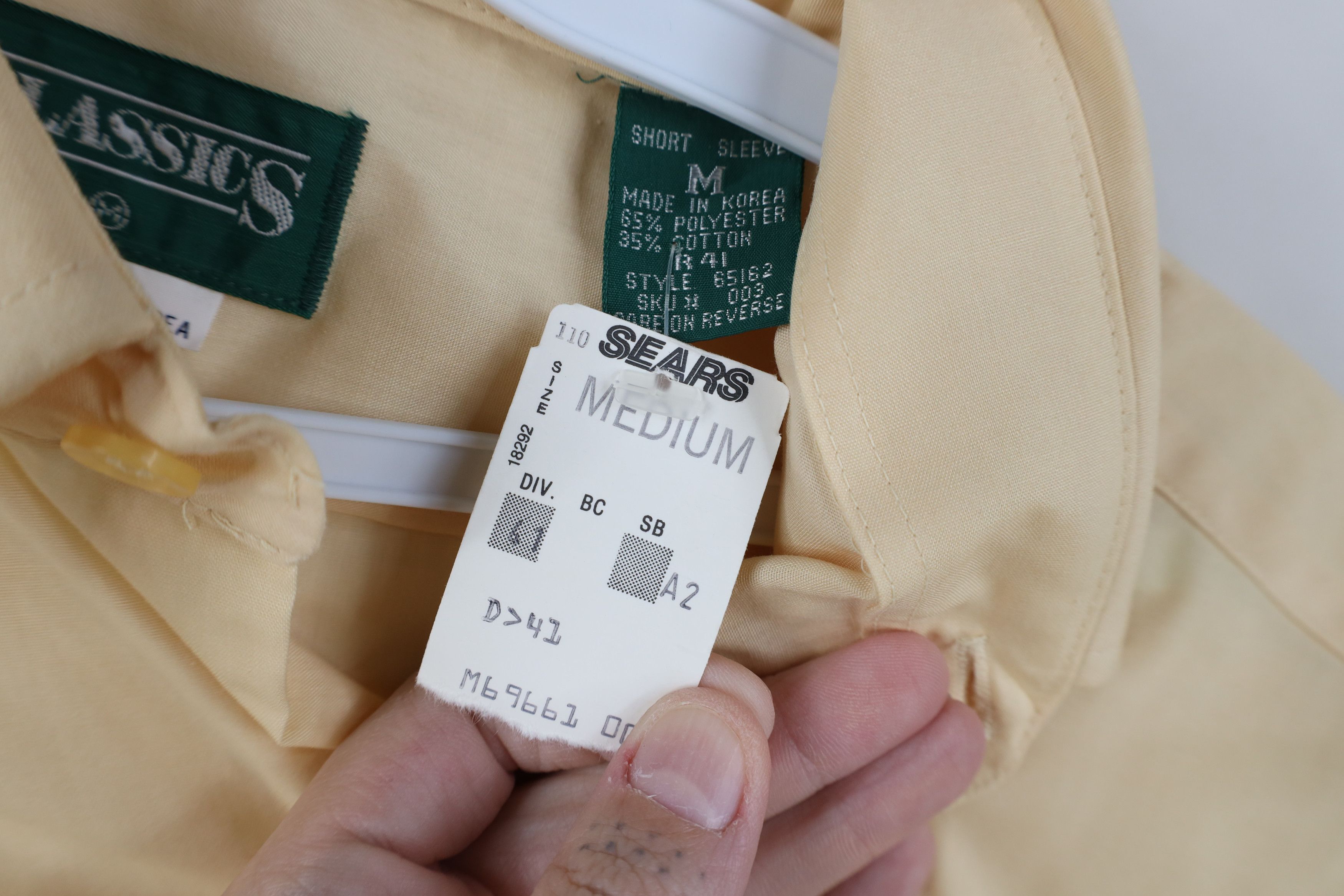 Vintage Deadstock Vintage 70s 80s Streetwear Short Sleeve Shirt Size US M / EU 48-50 / 2 - 7 Thumbnail