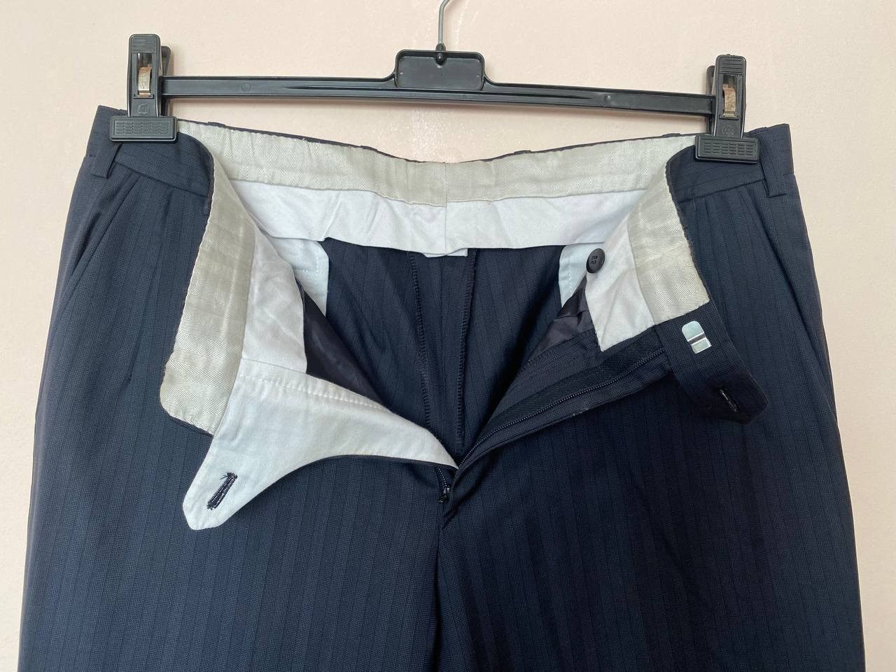 Brioni Brioni Colosseo suit 51 R Wool Super 150’s Blue Size 50R - 15 Thumbnail